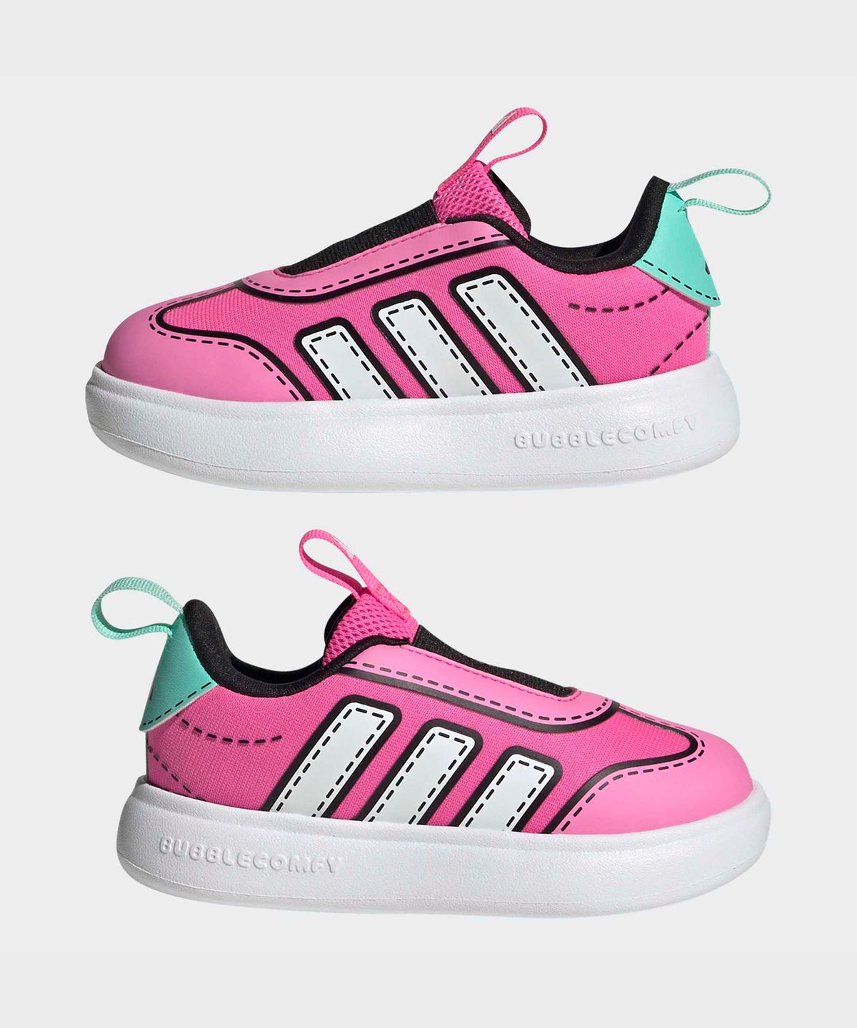 아디다스 키즈(ADIDAS KIDS) 버블컴피 유아 신발 인펀트 - 핑크 / JS0126