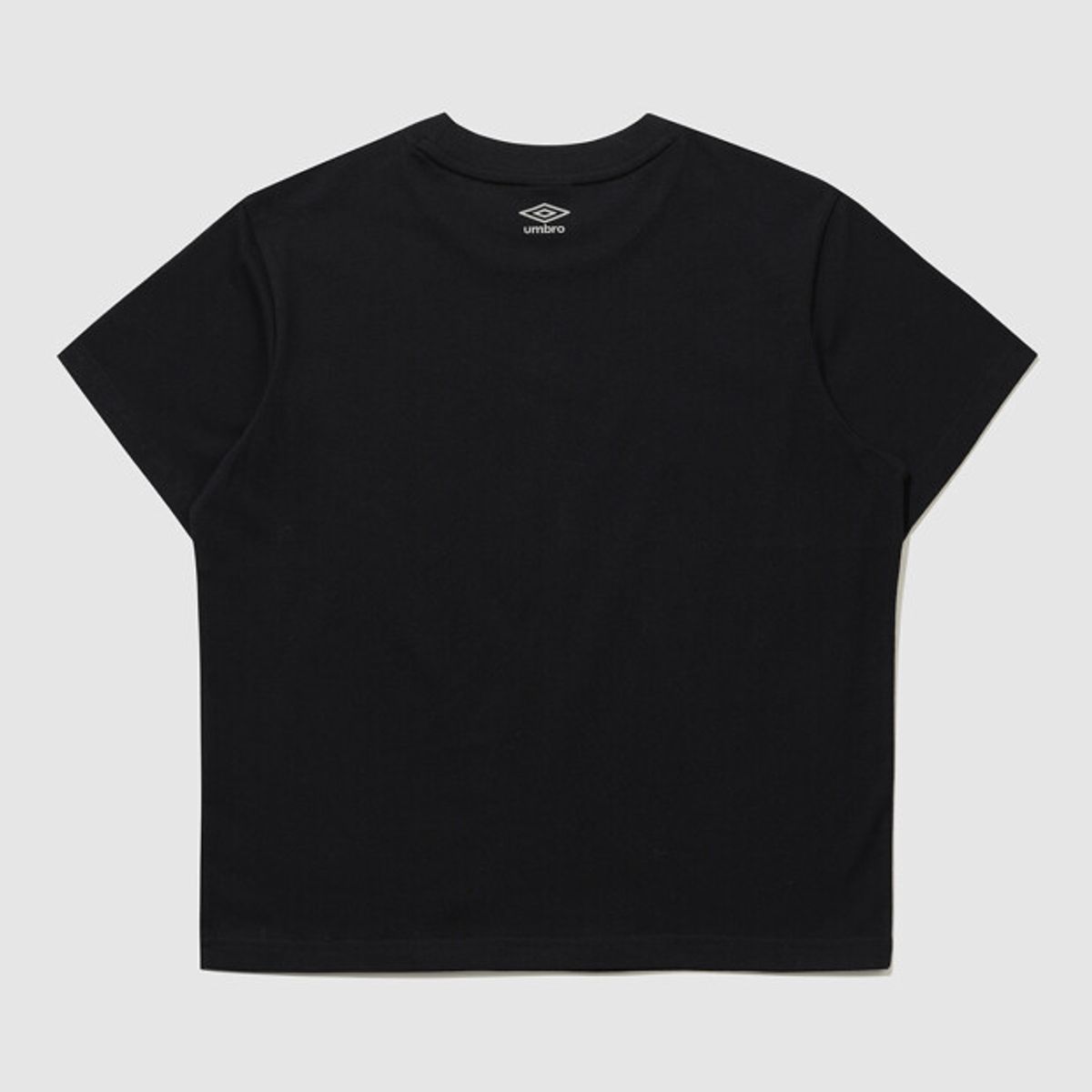 엄브로(UMBRO) 우먼스 레귤러핏 2PACK 반팔 티셔츠 블랙 UR222CRS51