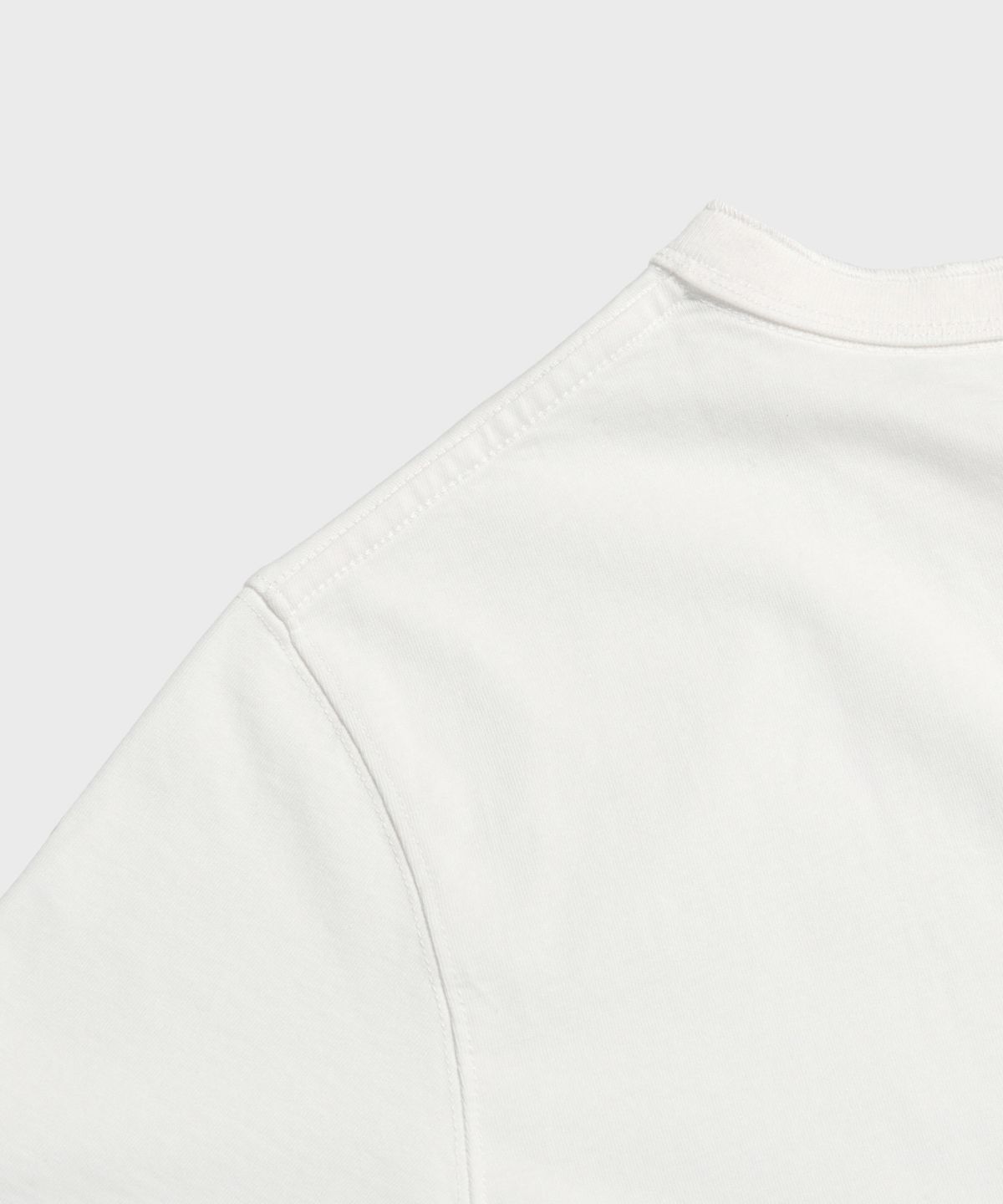 레드토네이도(RED TORNADO) Vintage Cotton Short Sleeve Henley Tee Ivory