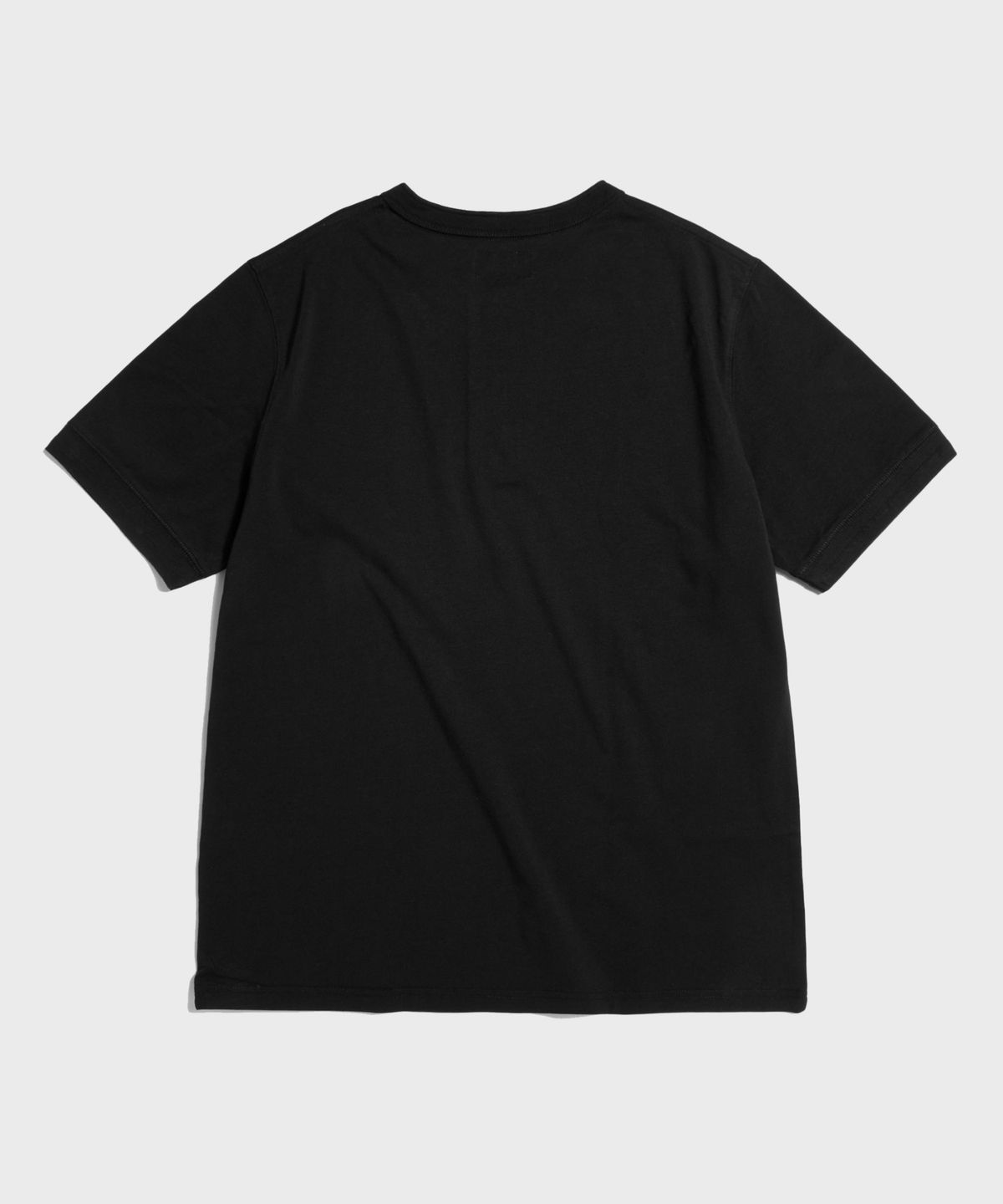 레드토네이도(RED TORNADO) Vintage Cotton Short Sleeve Henley Tee Black