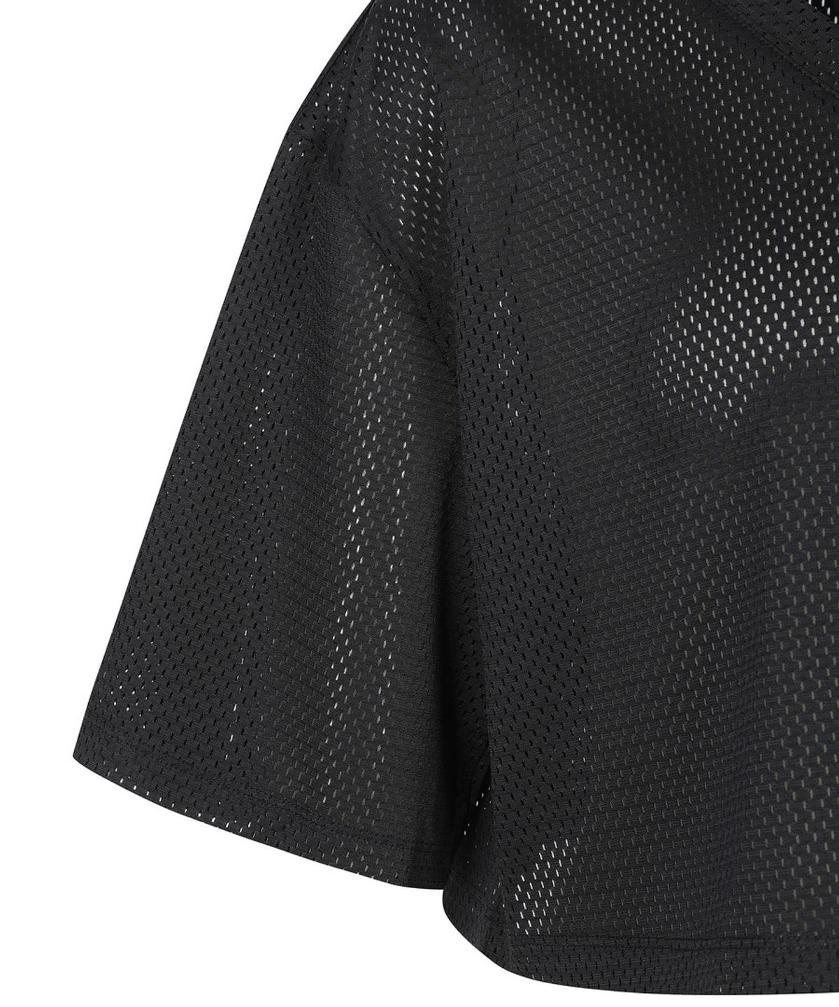 디스커버리 익스페디션(DISCOVERY EXPEDITION) 여성 메쉬 크롭 커버업 (BLACK)