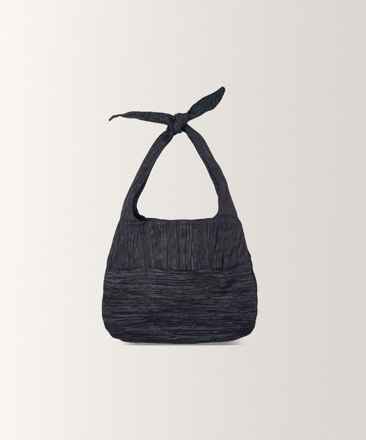 아우로(OURO) JAQUARD FLOWER TOTE BAG [ NIGHT ]