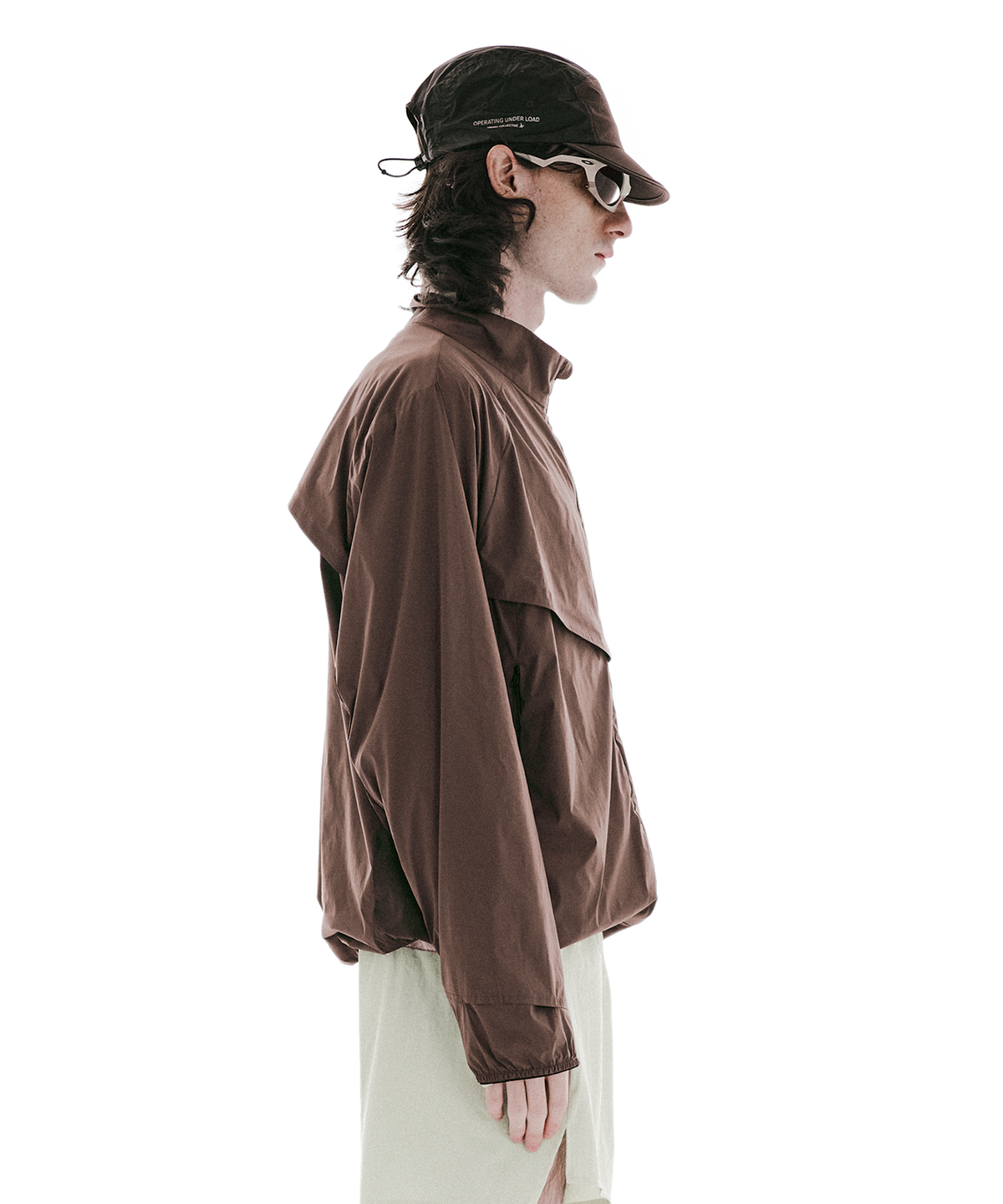 콜드웜(COLDWARM) Glide Wind Jacket (Brown)