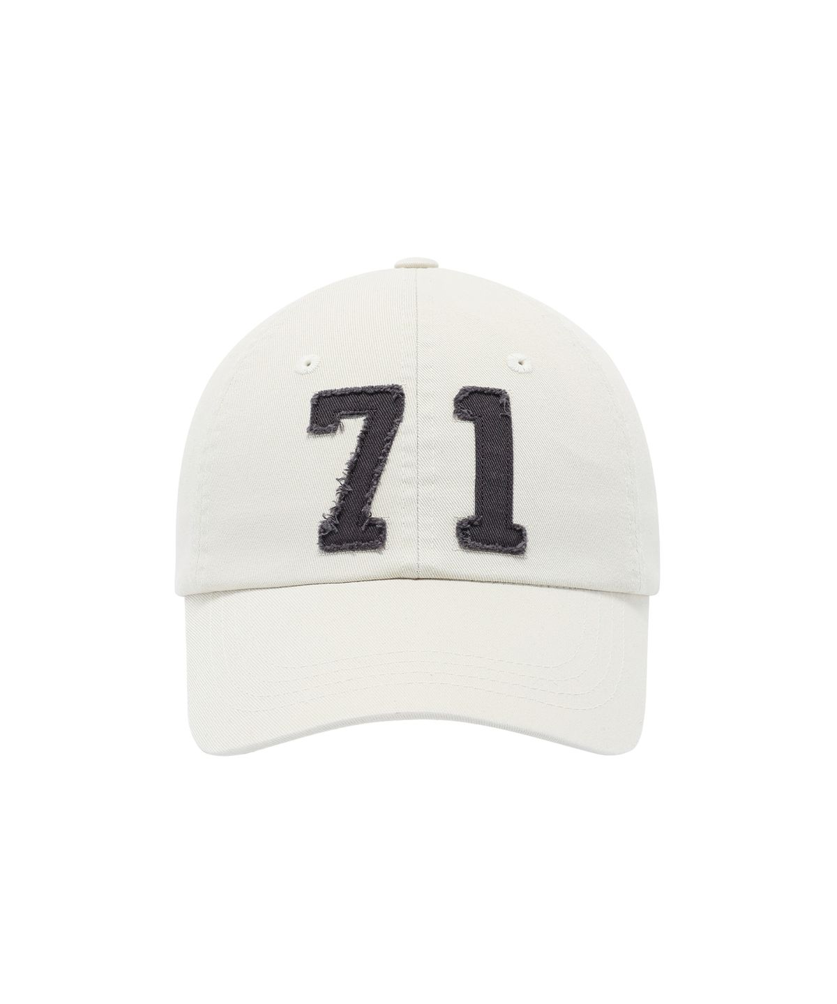 기철(KICHUL) 71 Emblem Logo Cap (Ivory)