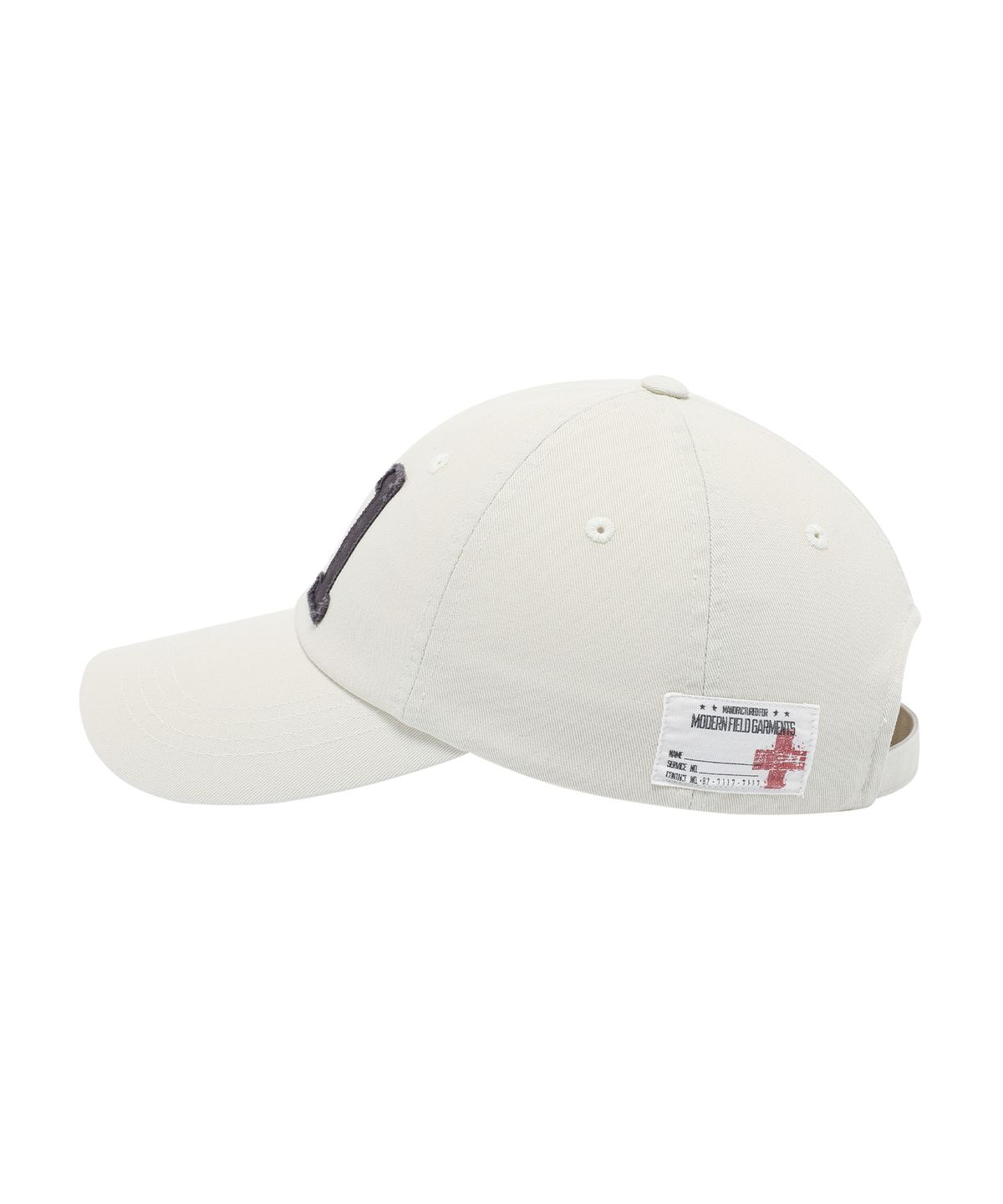 기철(KICHUL) 71 Emblem Logo Cap (Ivory)