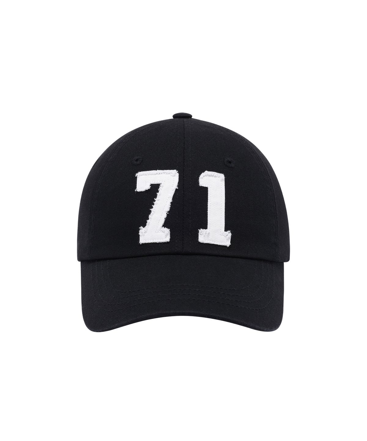 기철(KICHUL) 71 Emblem Logo Cap (Black)