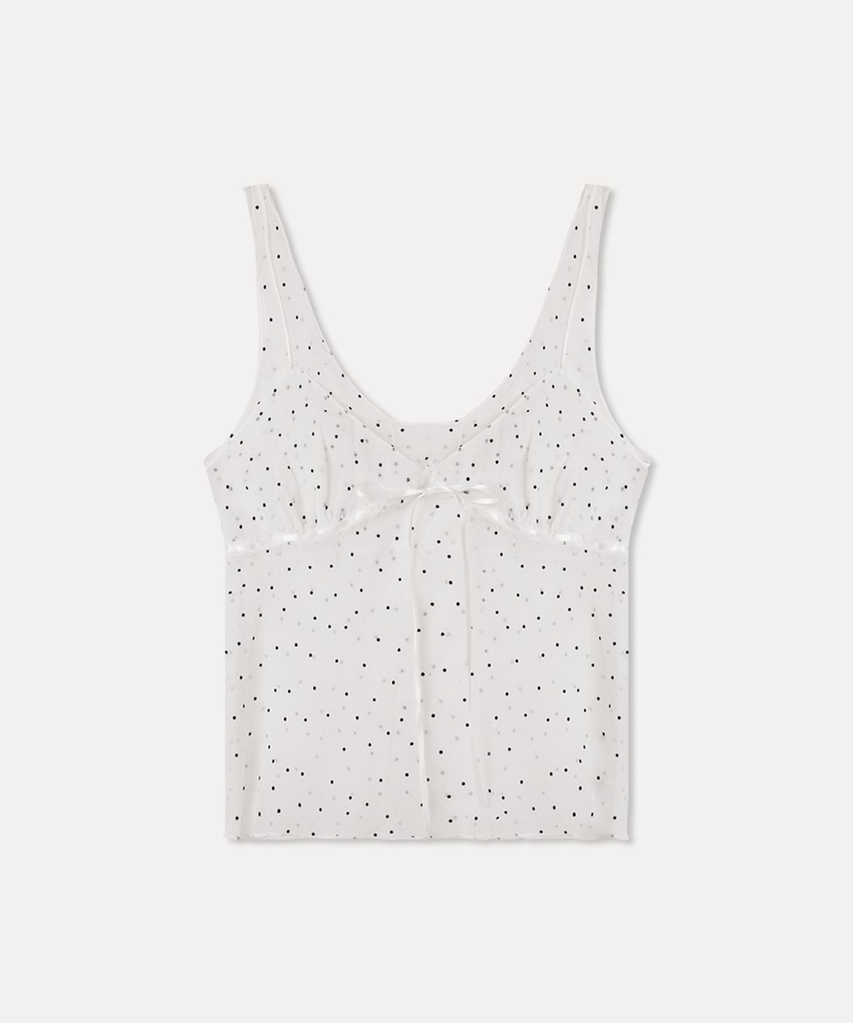 미쏘(MIXXO) 도트 나시 블라우스_MIWBNG53SS