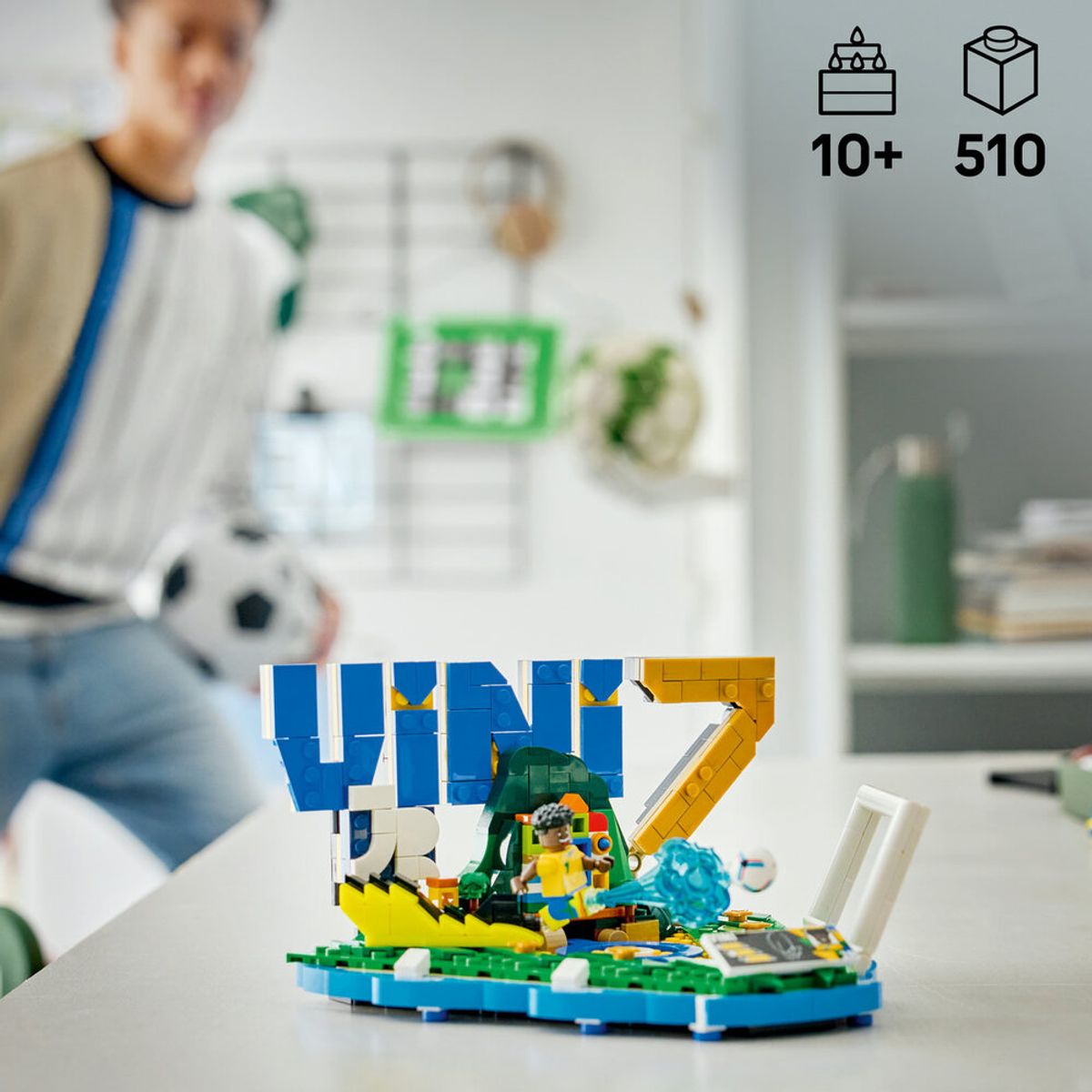 레고(LEGO) 레고 에디션 43027 비니시우스 주니오르 - 축구 하이라이트 [레고공식]