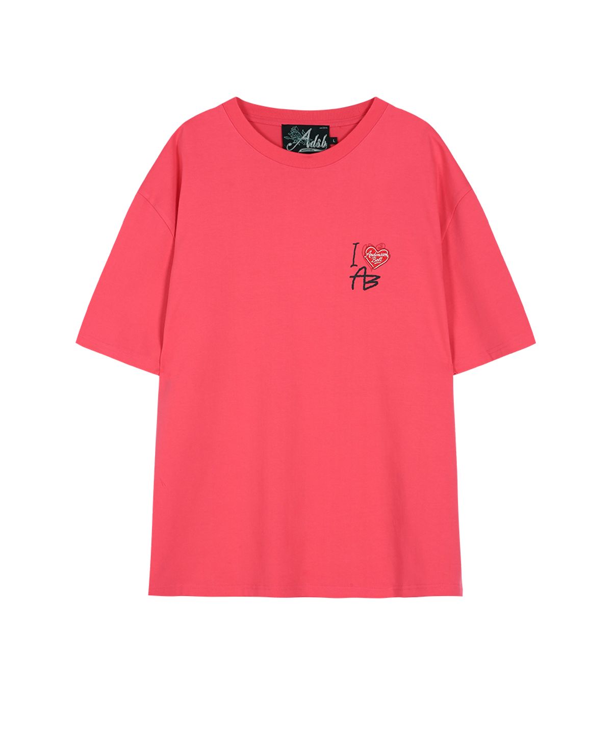 앤더슨벨(ADSB ANDERSSON BELL) (ESSENTIAL) UNISEX ARCHIVE T-SHIRT atb1422u(PINK)