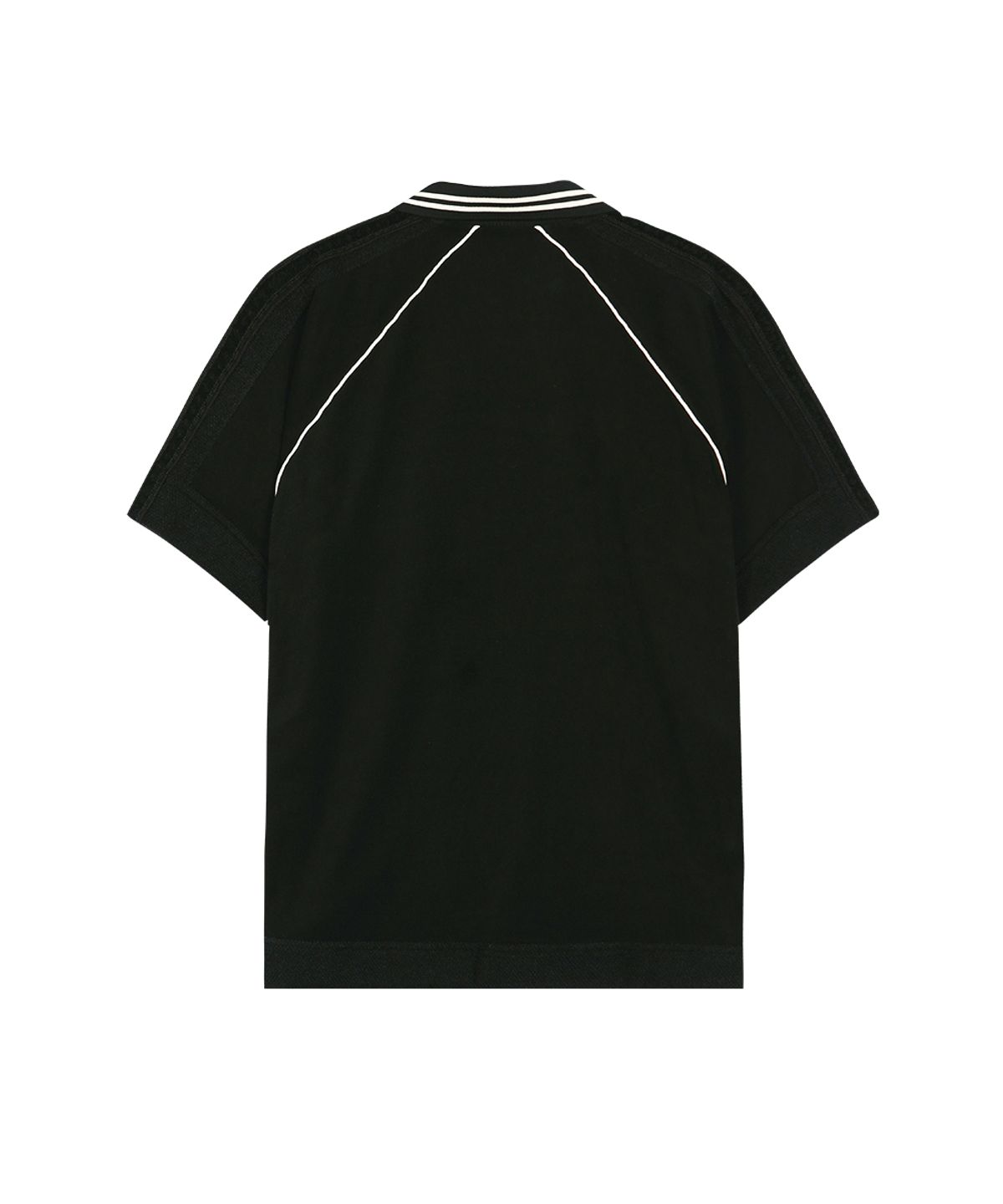 앤더슨벨(ADSB ANDERSSON BELL) LAGOS TERRY OPEN COLLAR SHIRT atb1552m(BLACK)