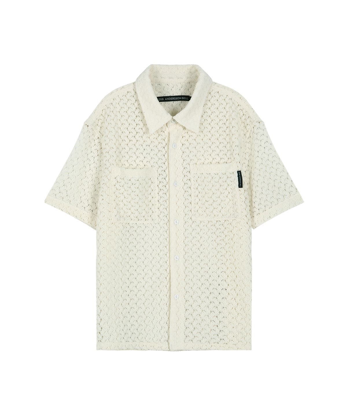 앤더슨벨(ADSB ANDERSSON BELL) TRES SHEER KNITTED SHIRT atb1448m(ECRU)