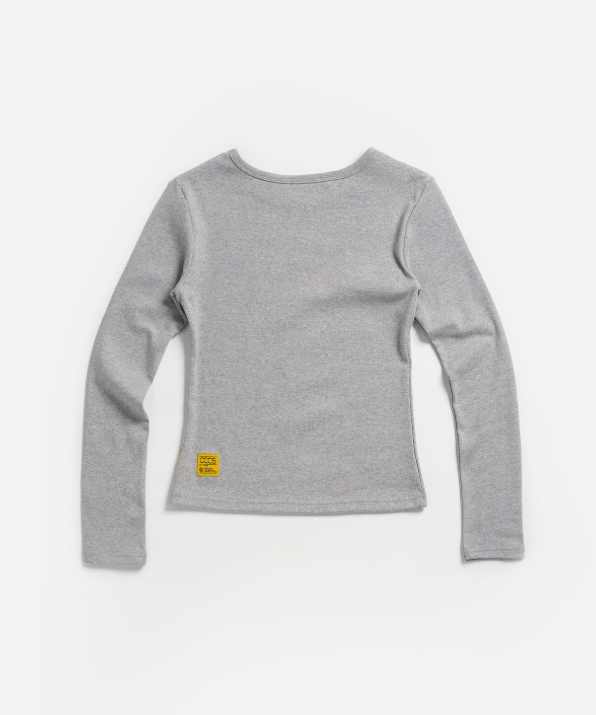 씨씨씨에스(CCCS) GREY SPIKE BOY L/S T-SHIRT (W)