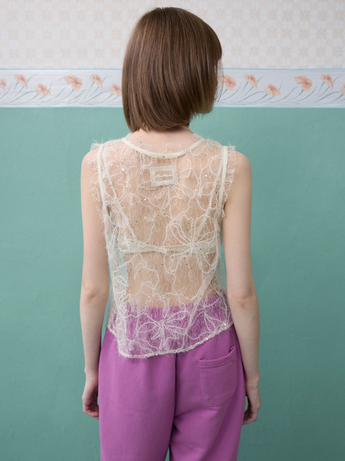 뮈르뮈르(MURMURE) 비즈 뷔스티에 베스트_Beads Bustier Vest