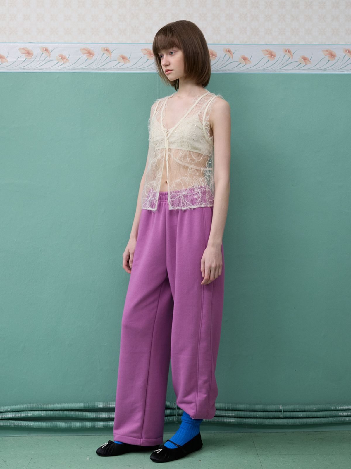 뮈르뮈르(MURMURE) 비즈 뷔스티에 베스트_Beads Bustier Vest