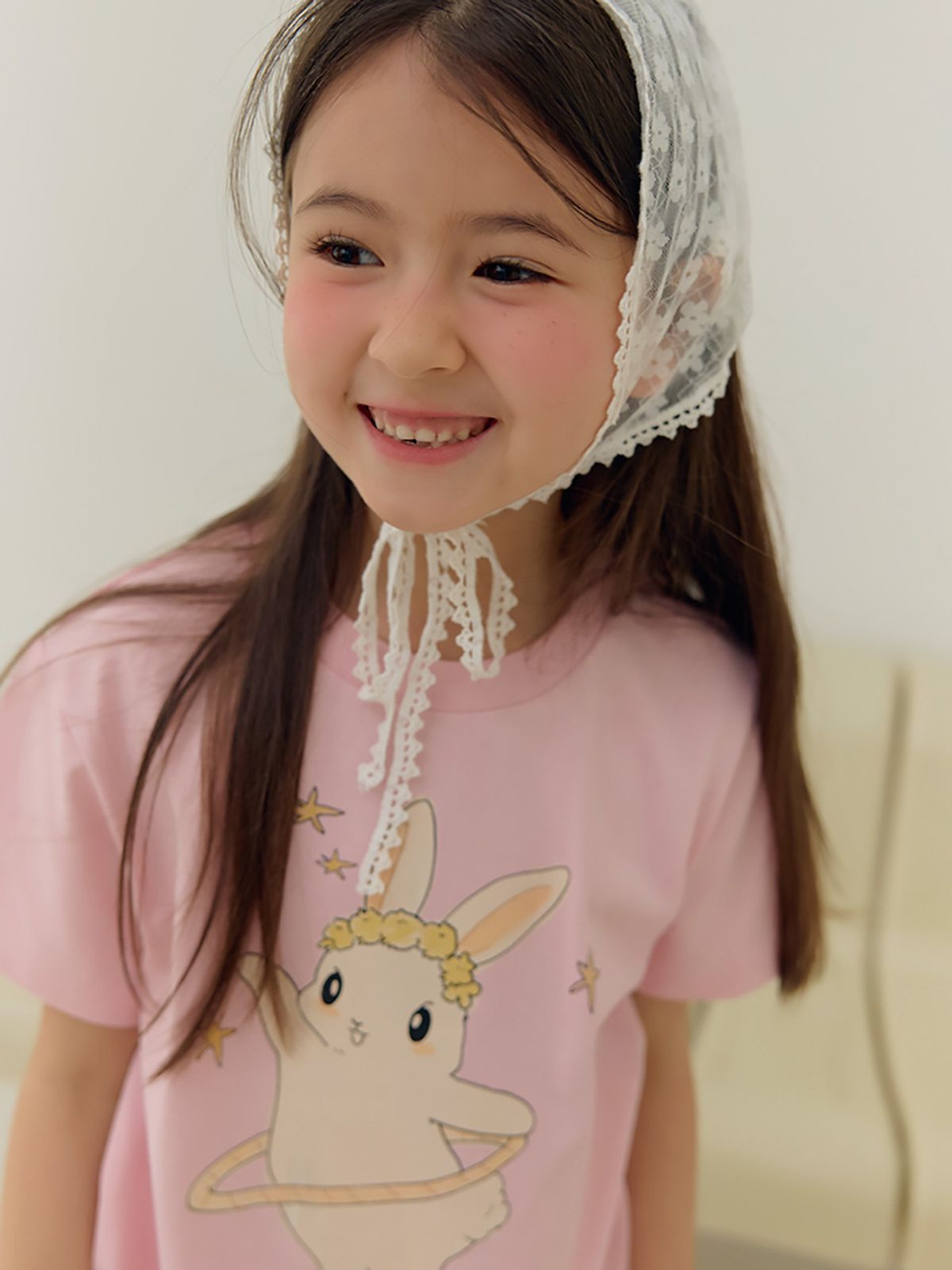 베베테일러(BEBETAILOR) 훌라 버니 반팔티