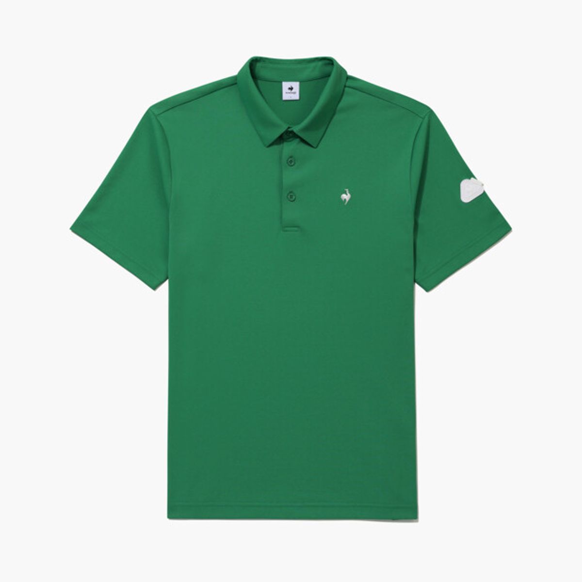 르꼬끄 골프(LECOQ GOLF) 남성 커브드 아트워크 PQ티셔츠 _GREN GR221MTS41