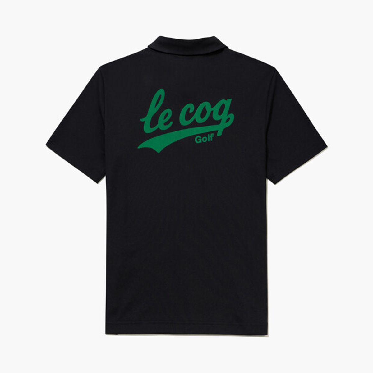 르꼬끄 골프(LECOQ GOLF) [COQ TAP] 남성 써머 피케 카라 반팔 티셔츠 _BLCK GR221MTS41
