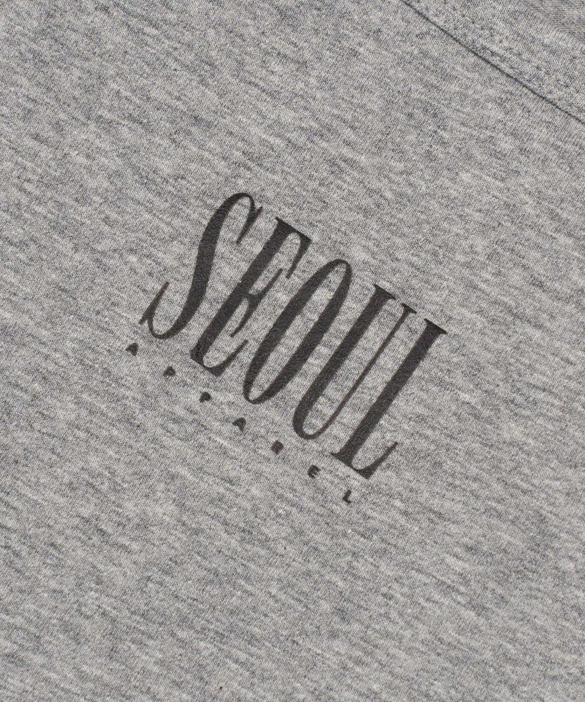서울어패럴(SEOUL APPAREL) 보트넥 슬리브리스 (멜란지)