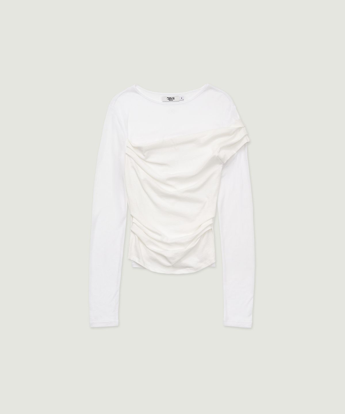 그로브(GROVE) SHADE LAYERED T-SHIRT (WHITE)