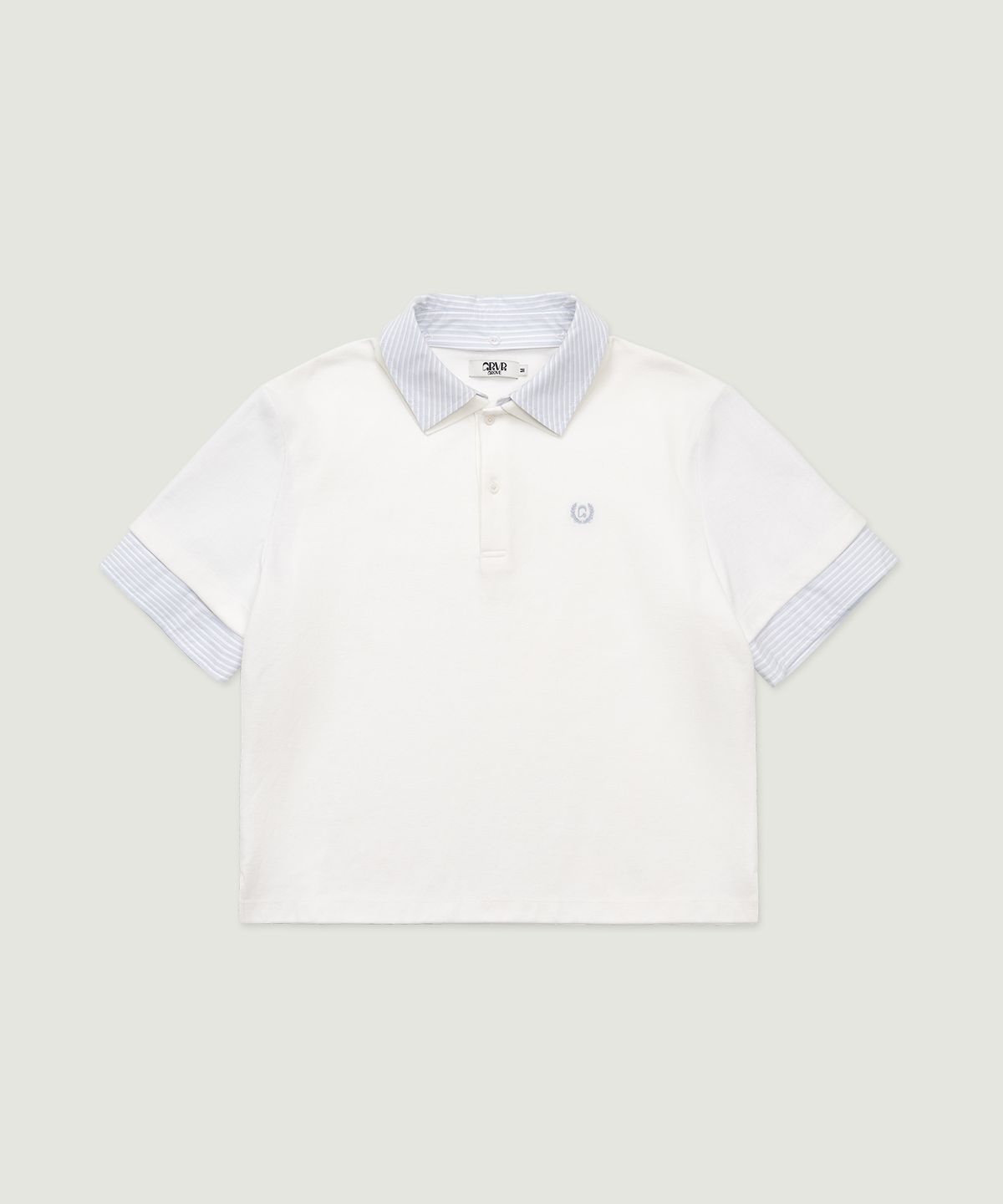 그로브(GROVE) POEM PIQUE T-SHIRT (WHITE)