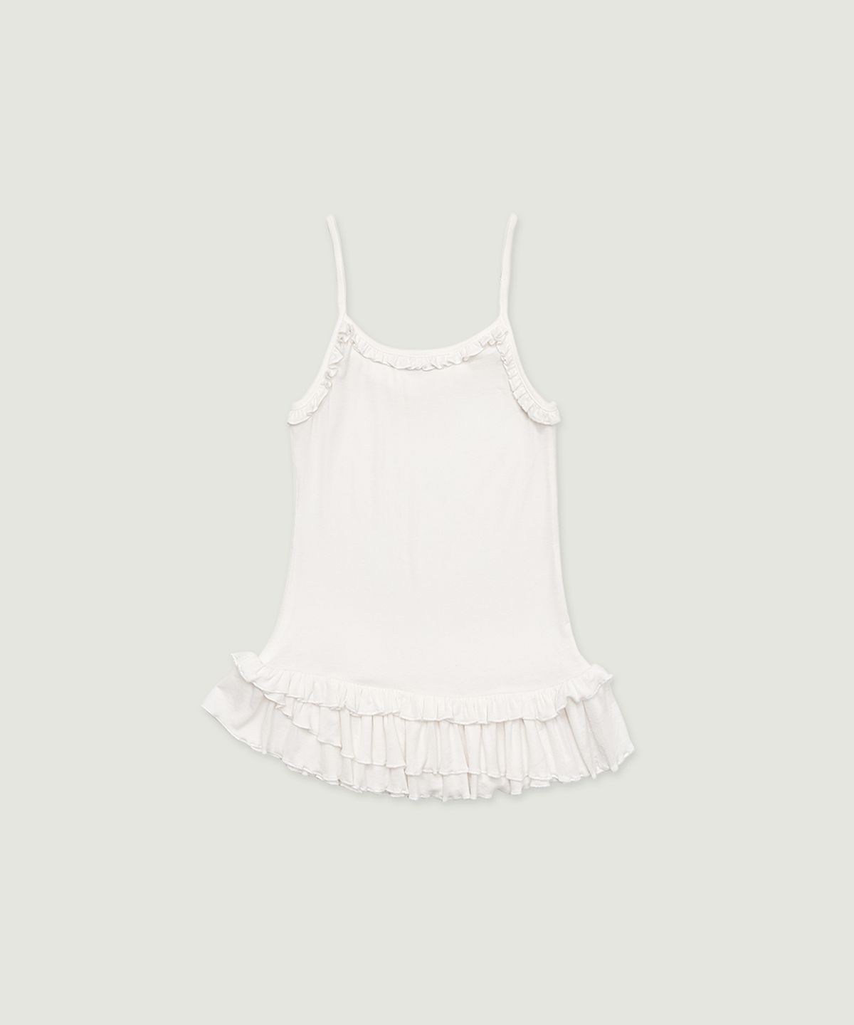 그로브(GROVE) LIV FRILL SLEEVELESS (WHITE)