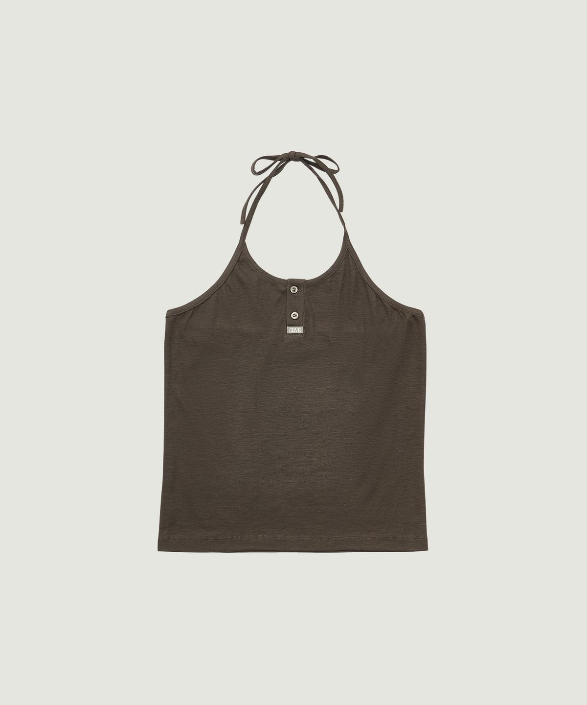 그로브(GROVE) LIV HALTER TOP (BROWN)