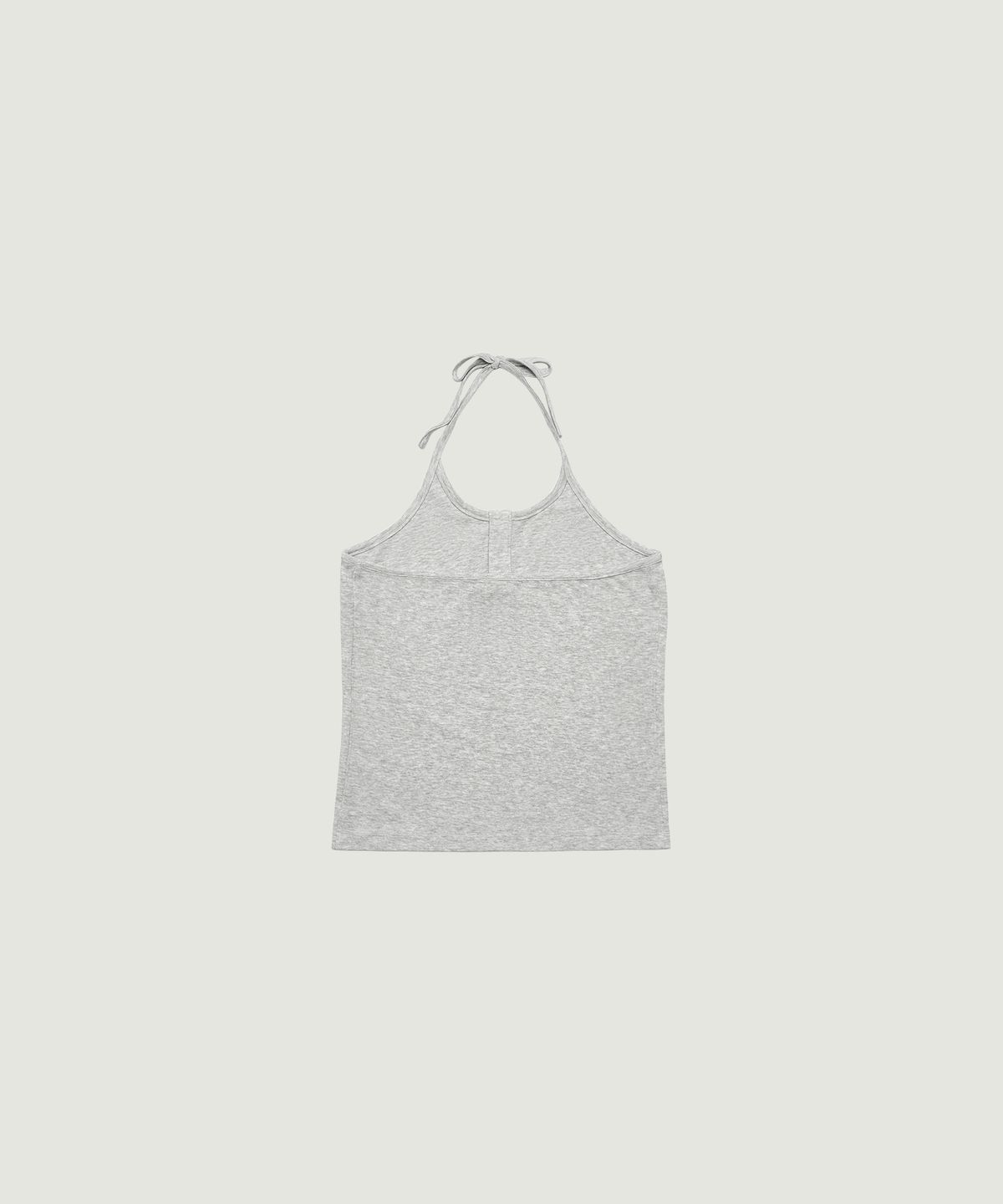 그로브(GROVE) LIV HALTER TOP (MELANGE GRAY)