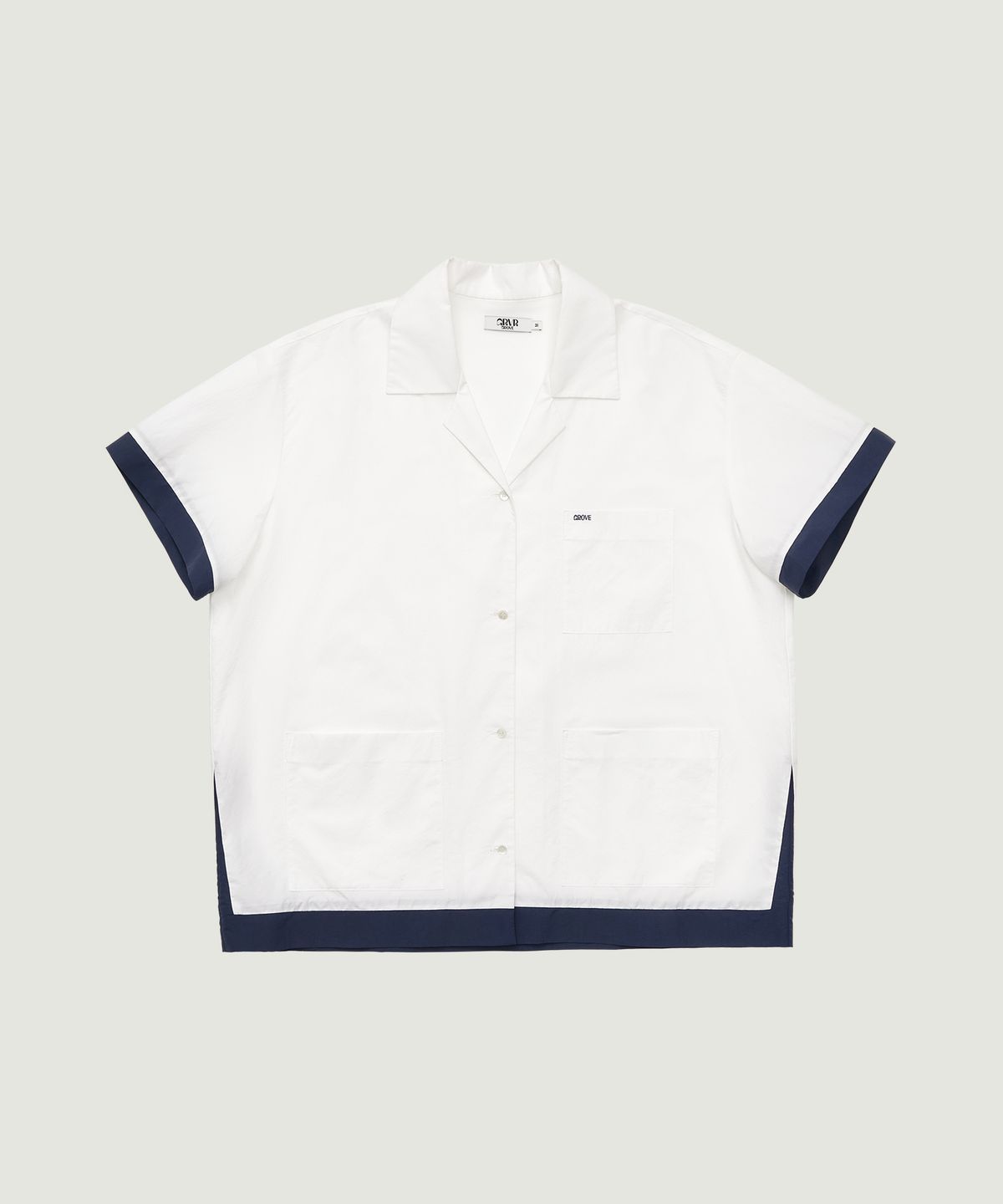 그로브(GROVE) JULI H/S SHIRT (WHITE)
