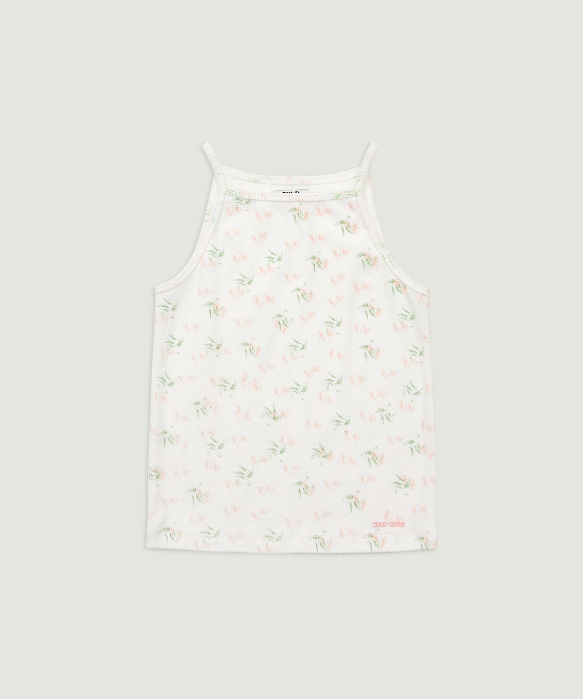 그로브(GROVE) FLORA SLEEVELESS (WHITE)
