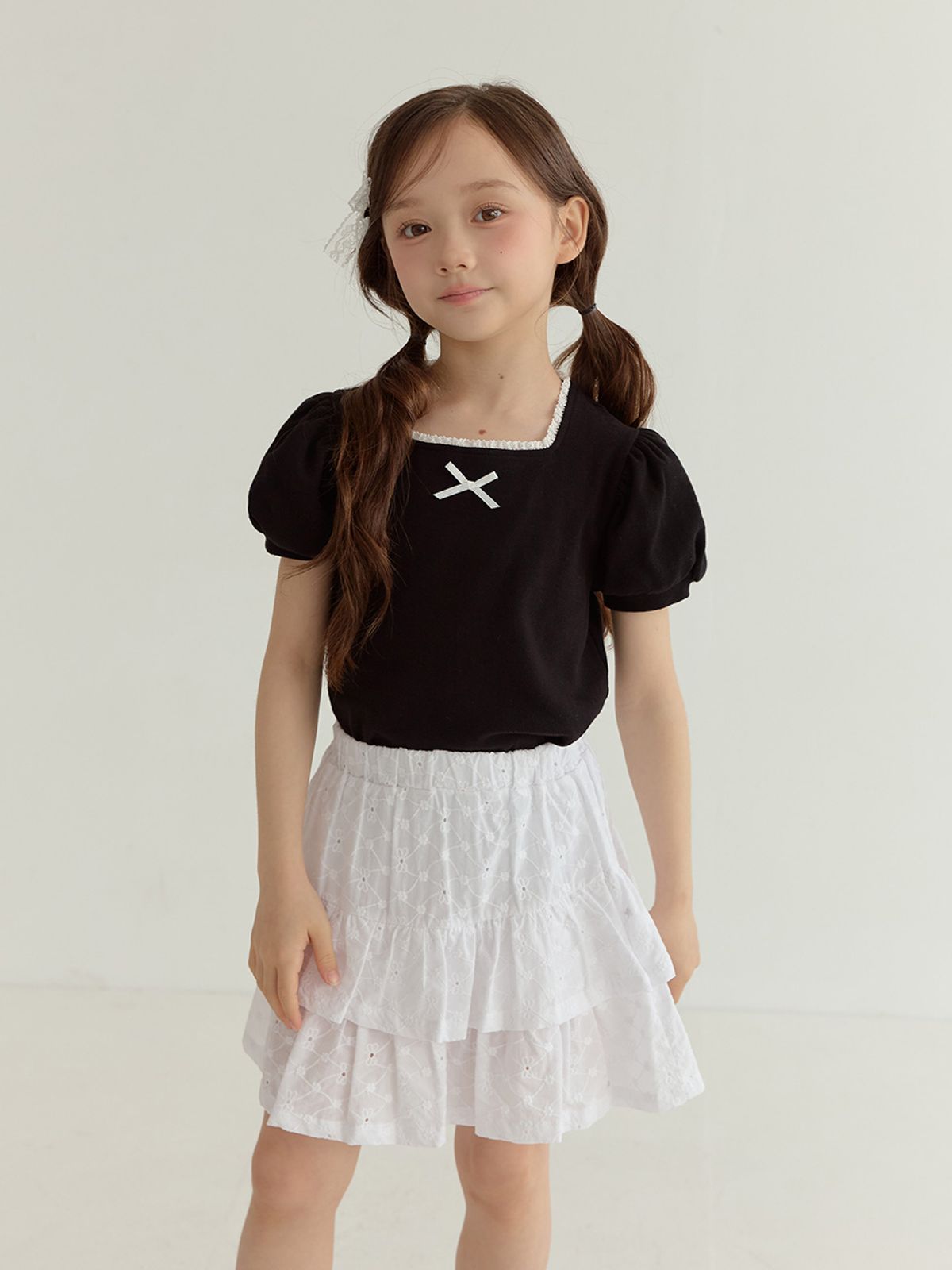 베베테일러(BEBETAILOR) 아일렛 캉캉 스커트