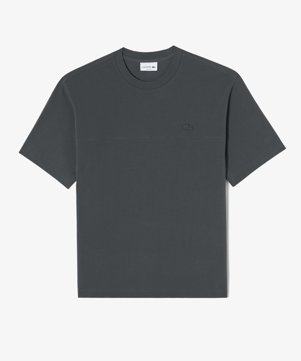 라코스테(LACOSTE) 남성 강연 우븐 절개 반팔 티셔츠 TH358E-56G 350