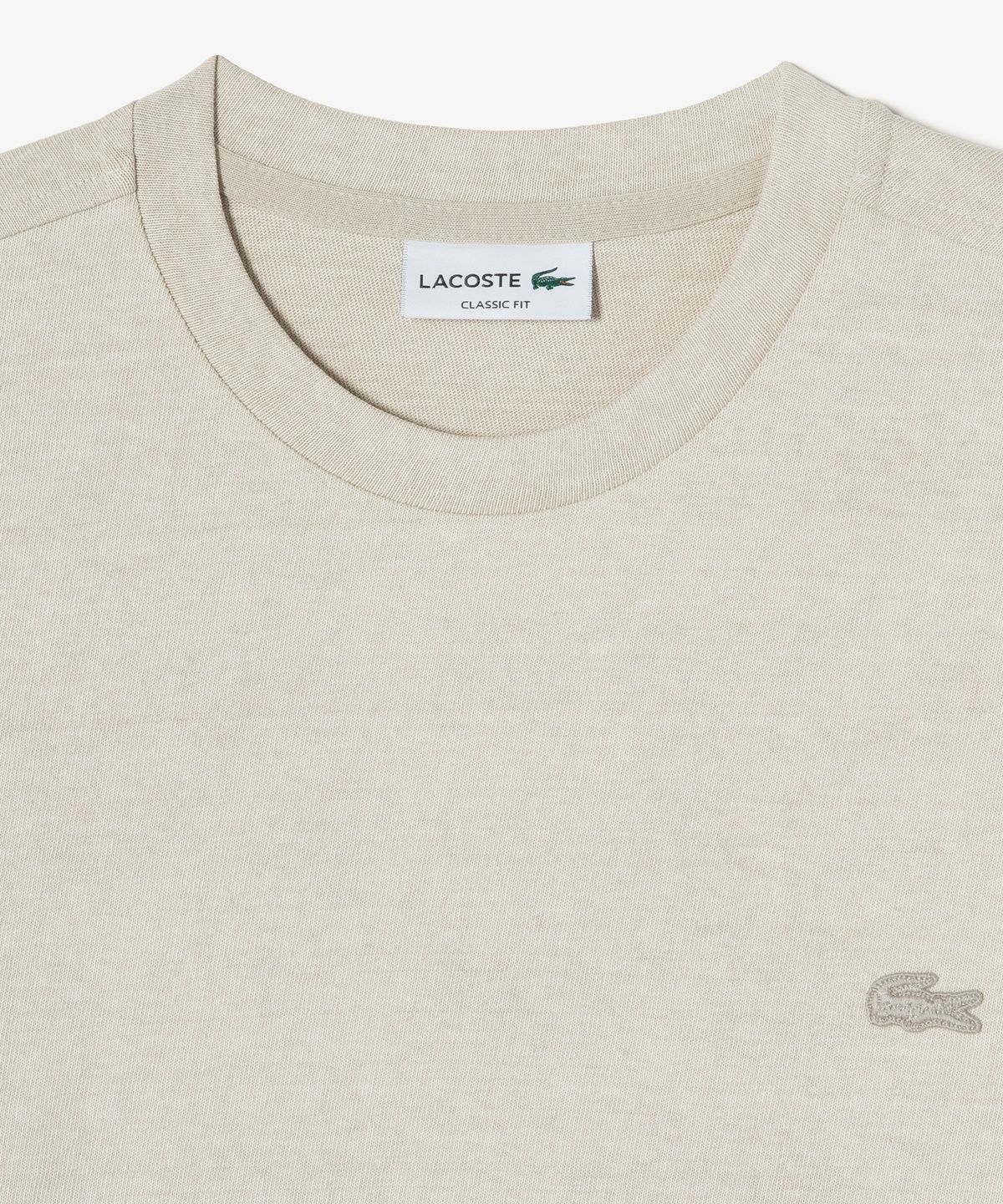 라코스테(LACOSTE) 남성 배색 스티치 반팔 포켓 티셔츠 TH328E-56G 02S