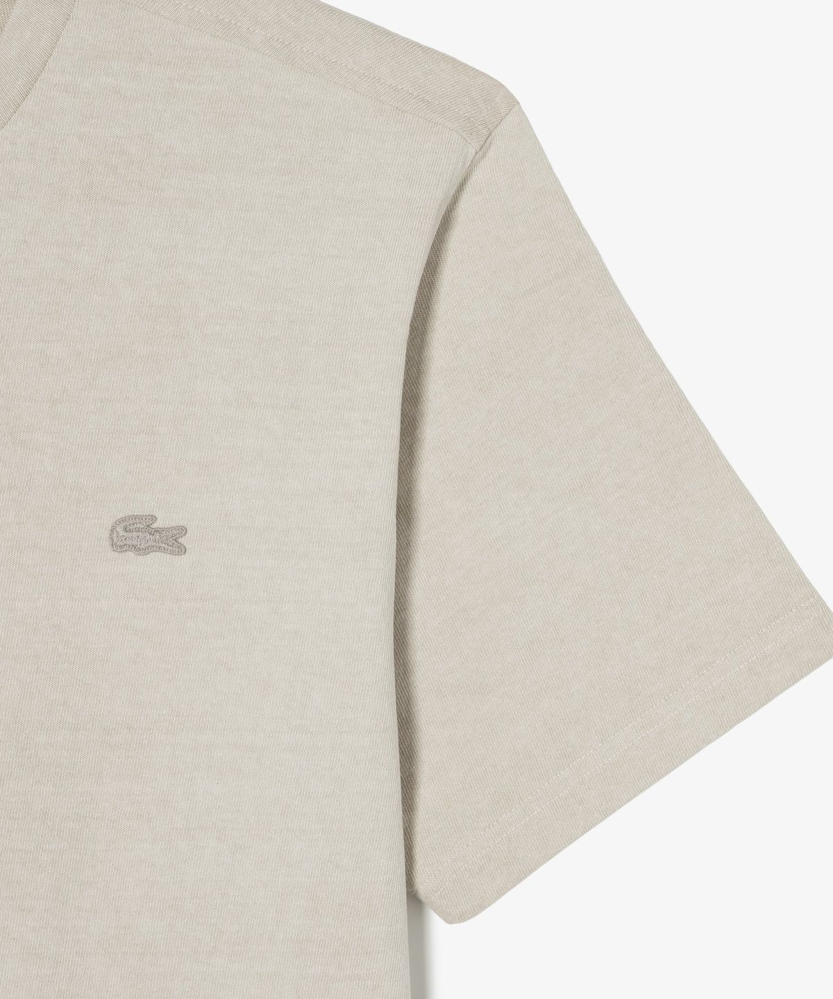 라코스테(LACOSTE) 남성 배색 스티치 반팔 포켓 티셔츠 TH328E-56G 02S