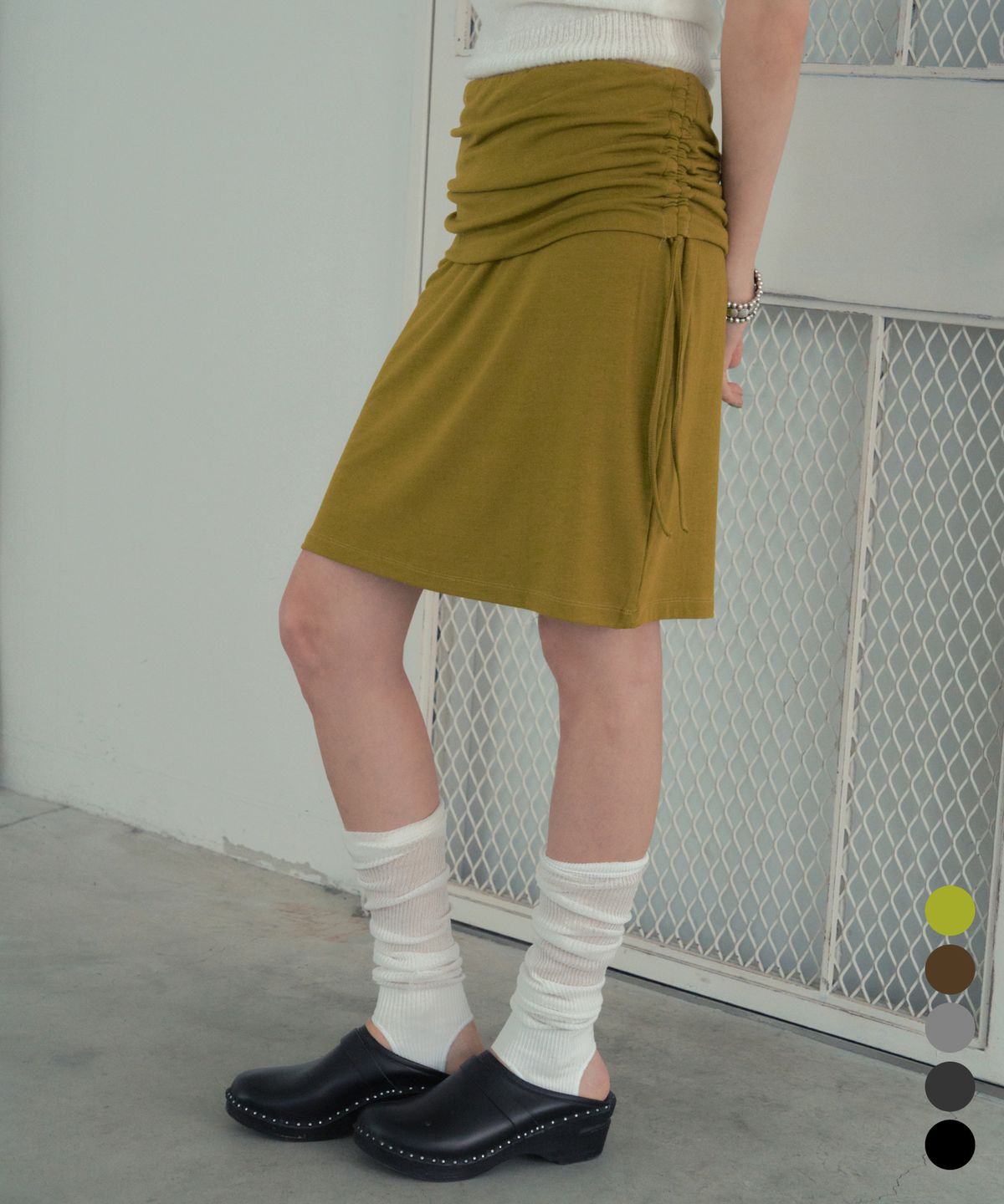 씨타(CITTA) Every Day Comfort Midi Skirt_CTS627(5color)