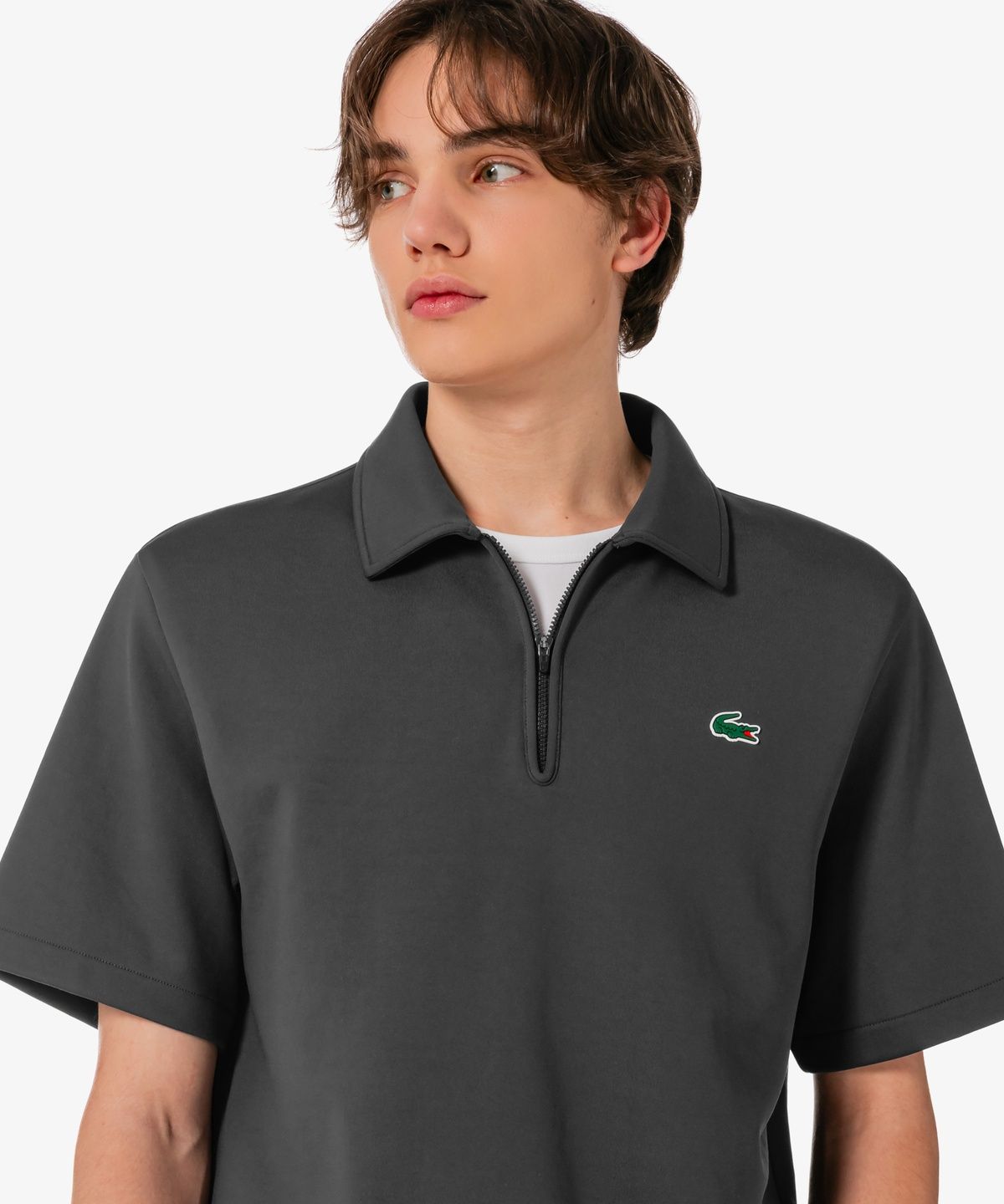 라코스테(LACOSTE) 남성 에어 저지 셋업 반집업 SH624E-56G S5T