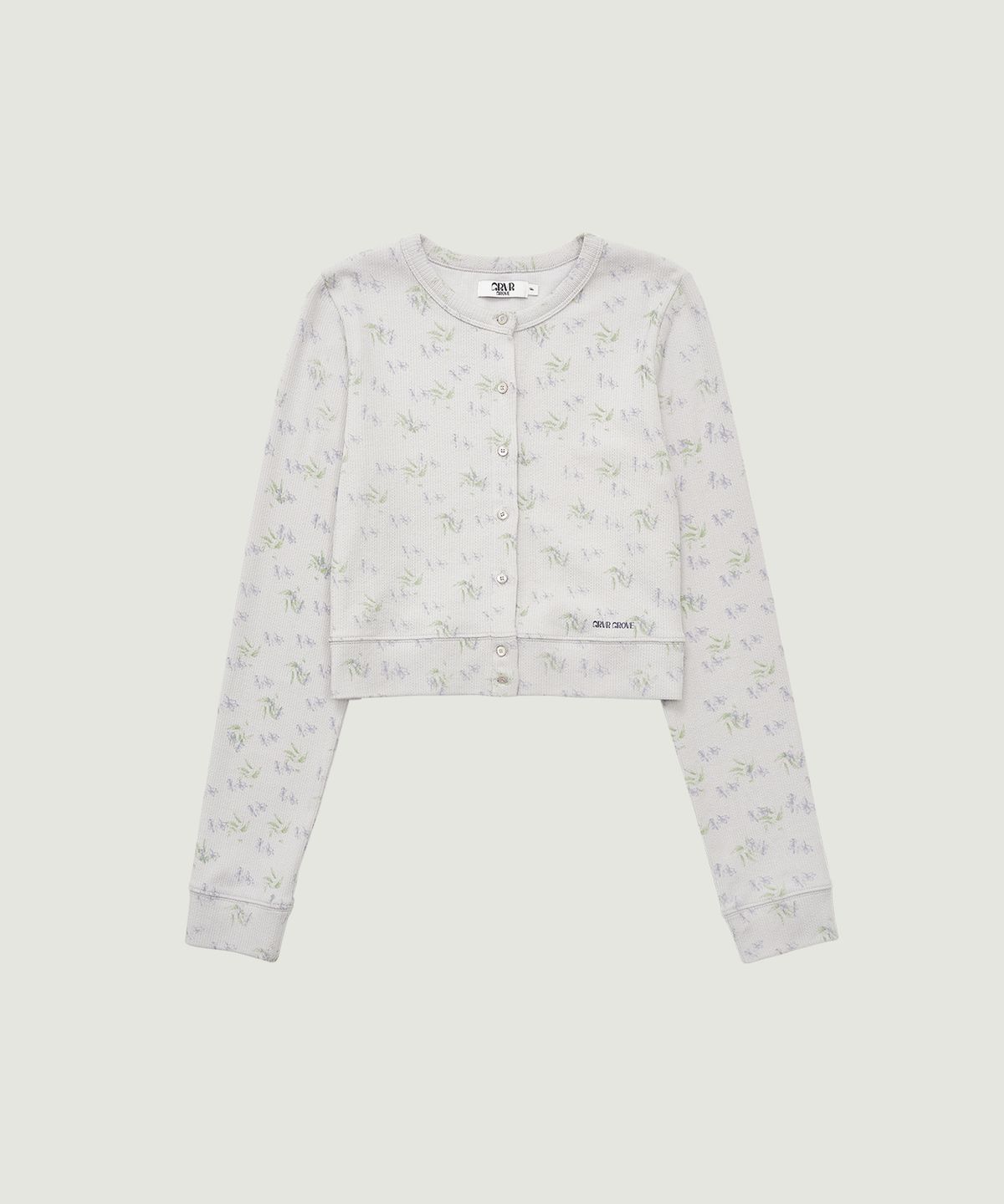 그로브(GROVE) FLORA CARDIGAN (GRAY)