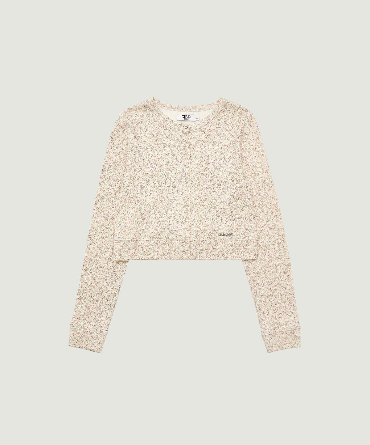 그로브(GROVE) PEONY CARDIGAN (IVORY)