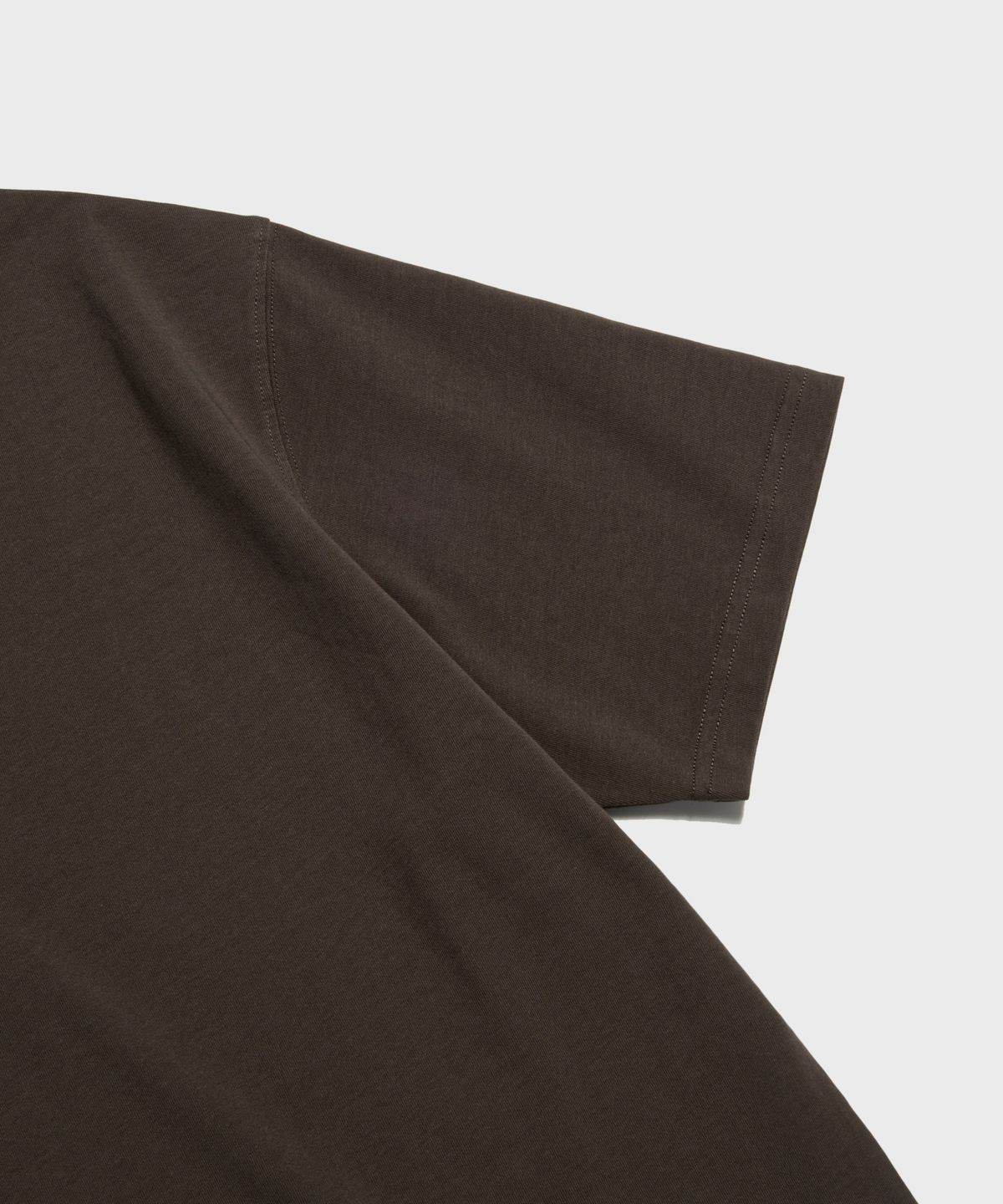 레드토네이도(RED TORNADO) 9.5oz Cotton Basic Tee Mocha Brown
