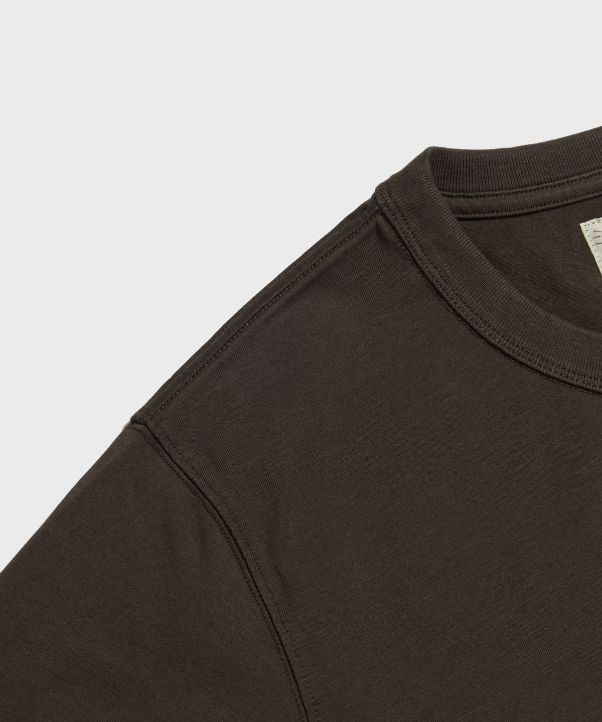 레드토네이도(RED TORNADO) 9.5oz Cotton Basic Tee Mocha Brown