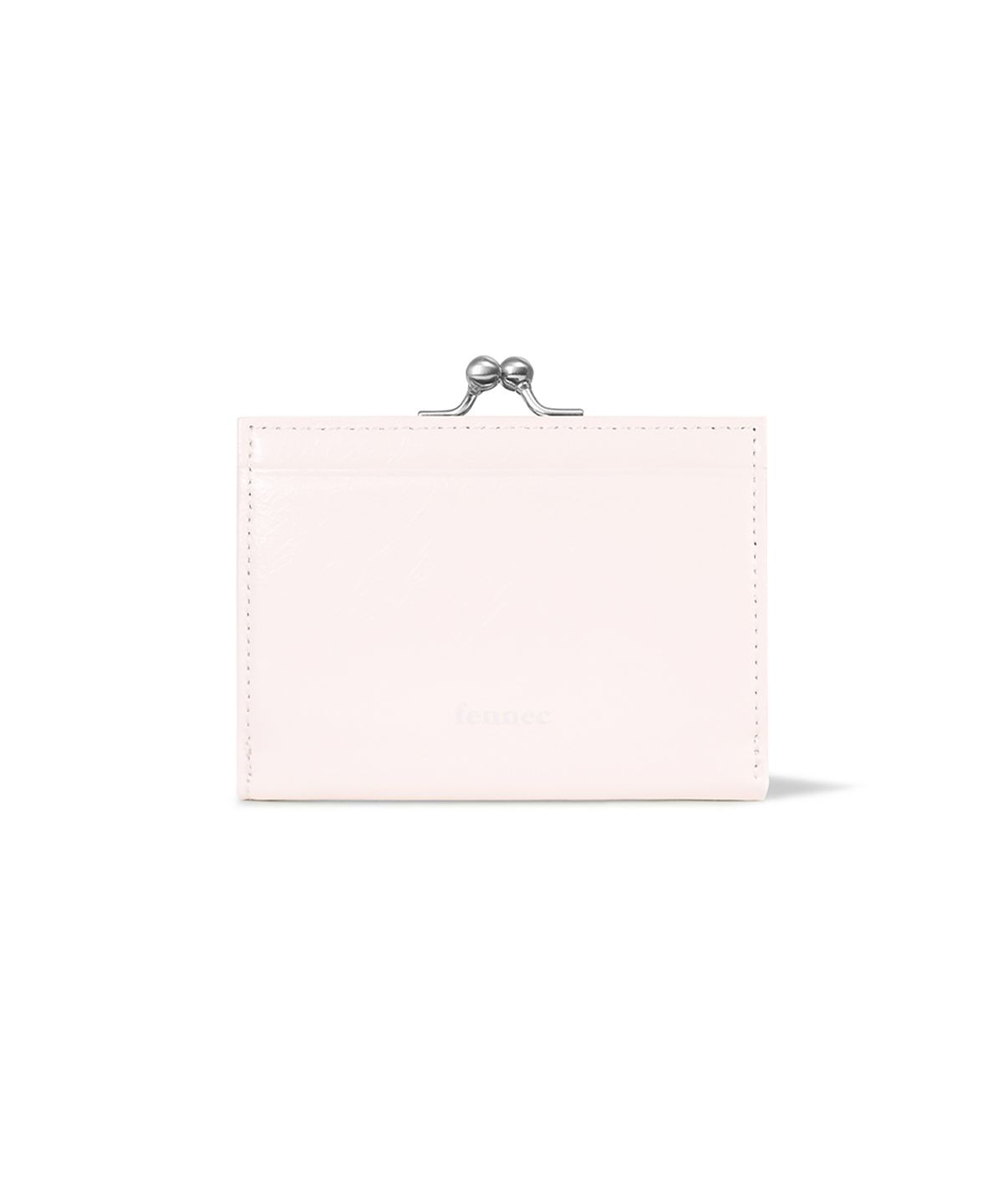 페넥(FENNEC) CRINKLE TRIANGLE FRAME WALLET - BLOSSOM
