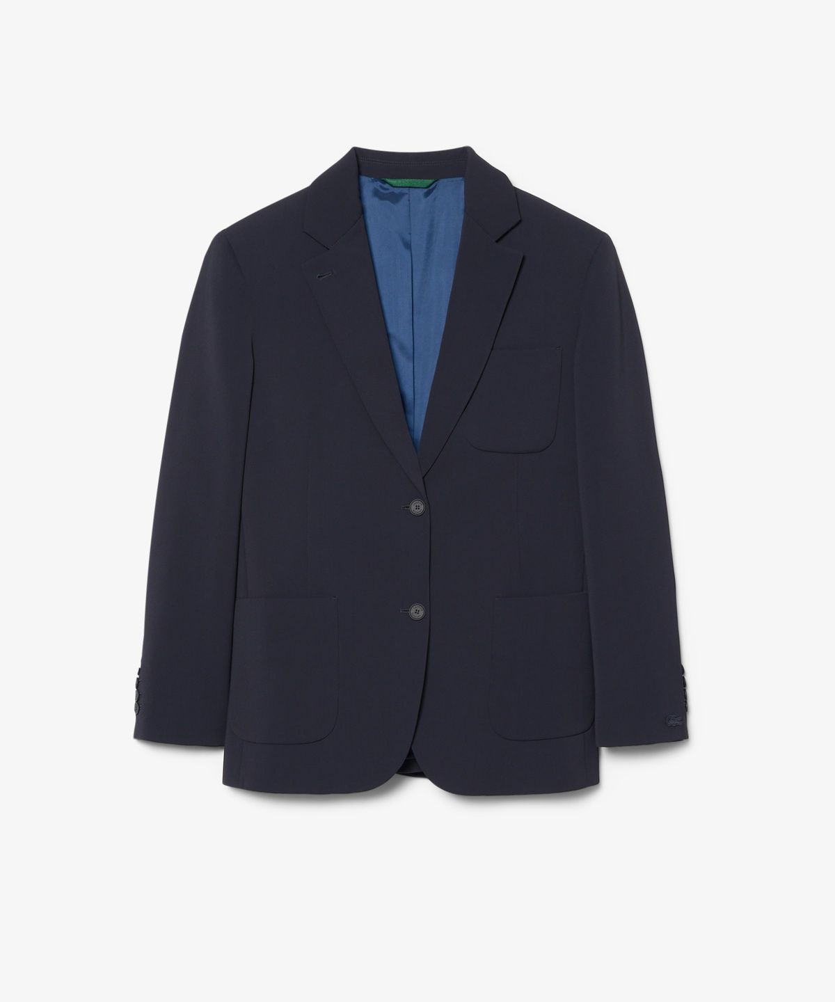 라코스테(LACOSTE) 여성 릴랙스핏 아이코닉 플루이드 피케 블레이저 VF8502-56G HDE