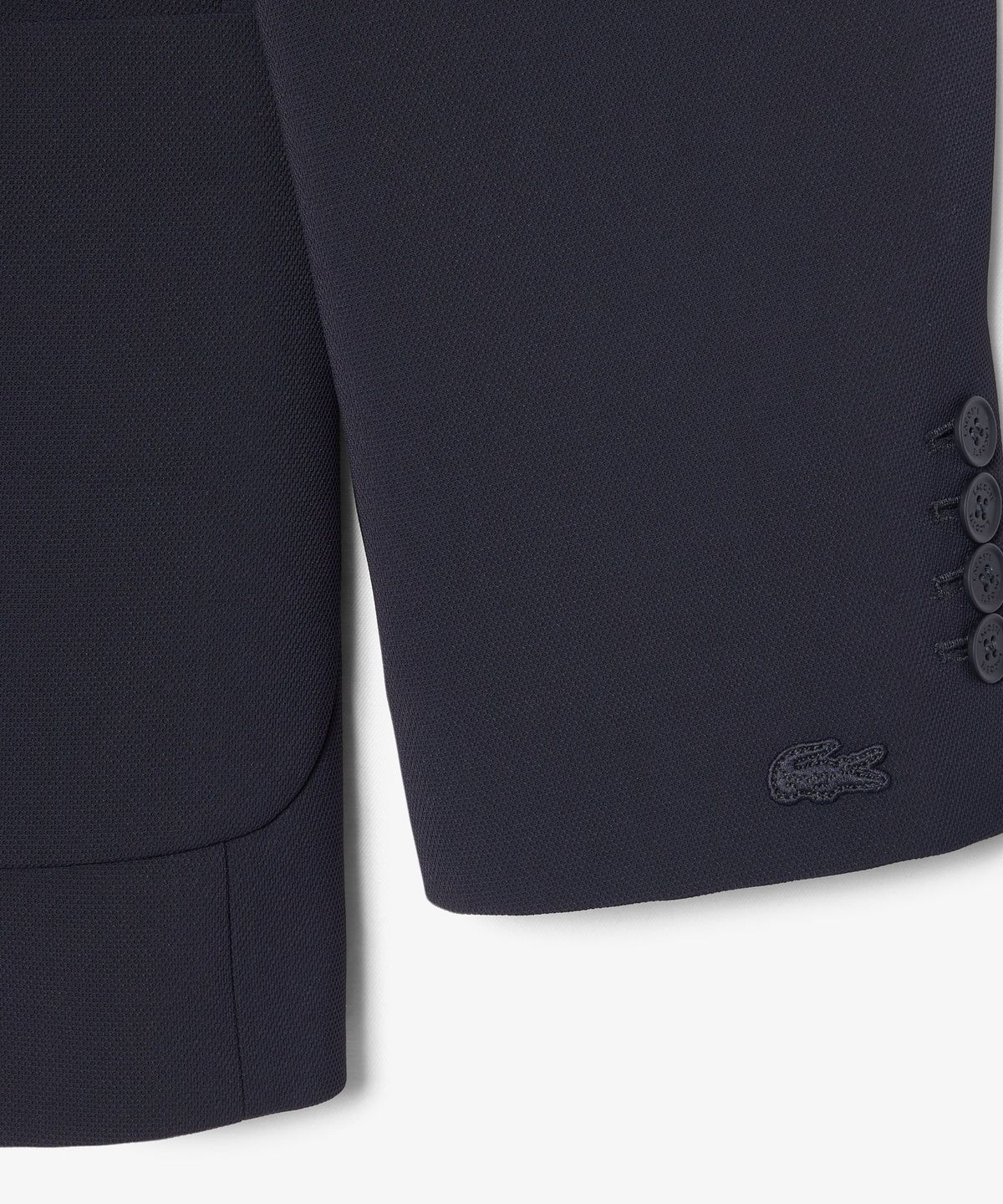 라코스테(LACOSTE) 여성 릴랙스핏 아이코닉 플루이드 피케 블레이저 VF8502-56G HDE