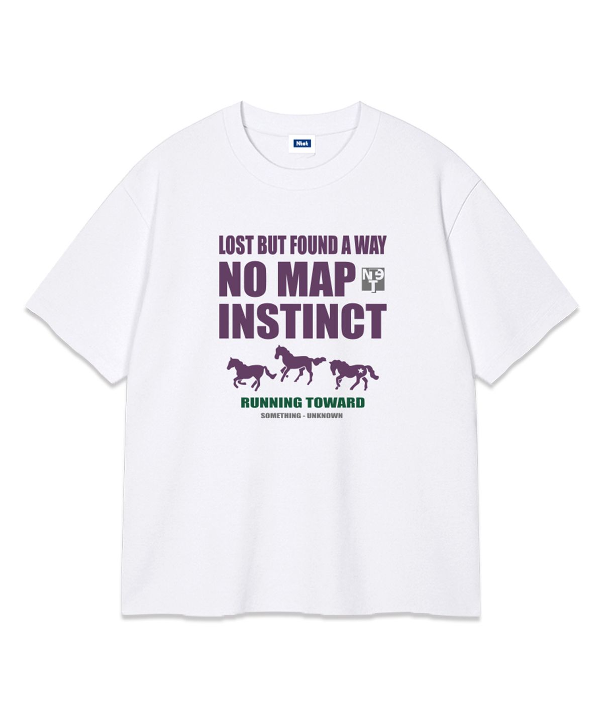 엔티이티(NTET) no map instinct over fit t-shirt (4color)