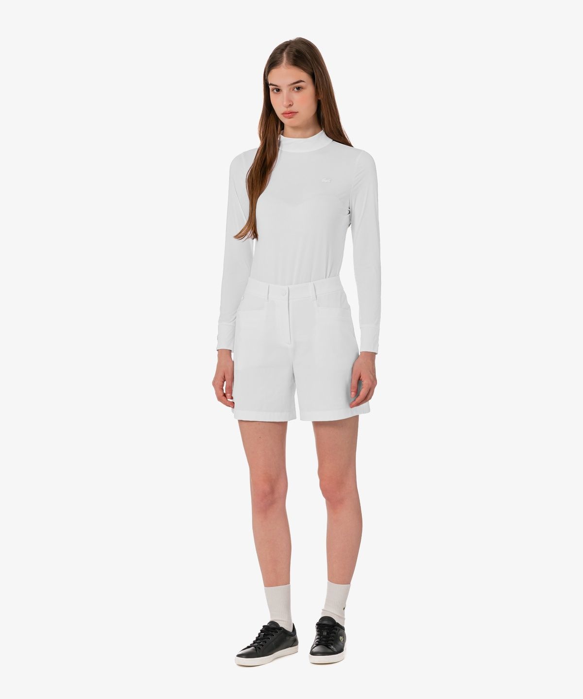 라코스테(LACOSTE) 여성 카라 긴팔 베이스 레이어 TF211E-56G 001