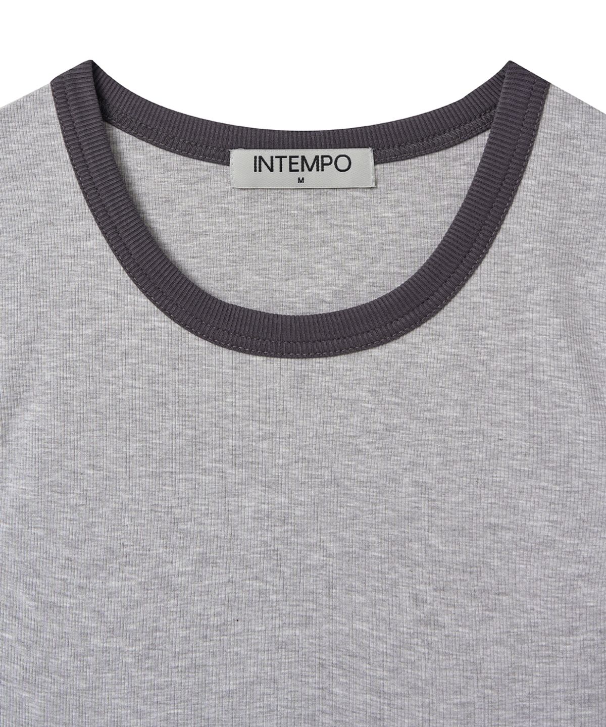 인템포무드(INTEMPOMOOD) 뱅가드 마크 슬리브리스 : 2컬러