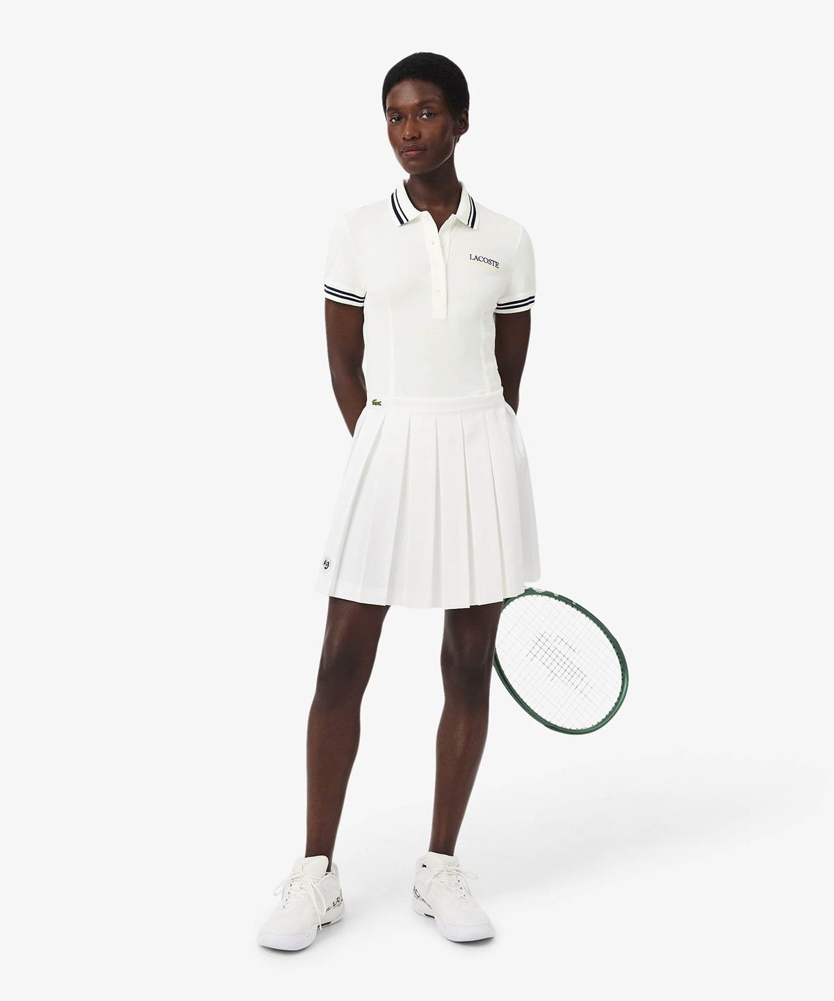 라코스테(LACOSTE) 여성 롤랑가로스 테니스 피케 폴로 셔츠 PF0582-56G 70V