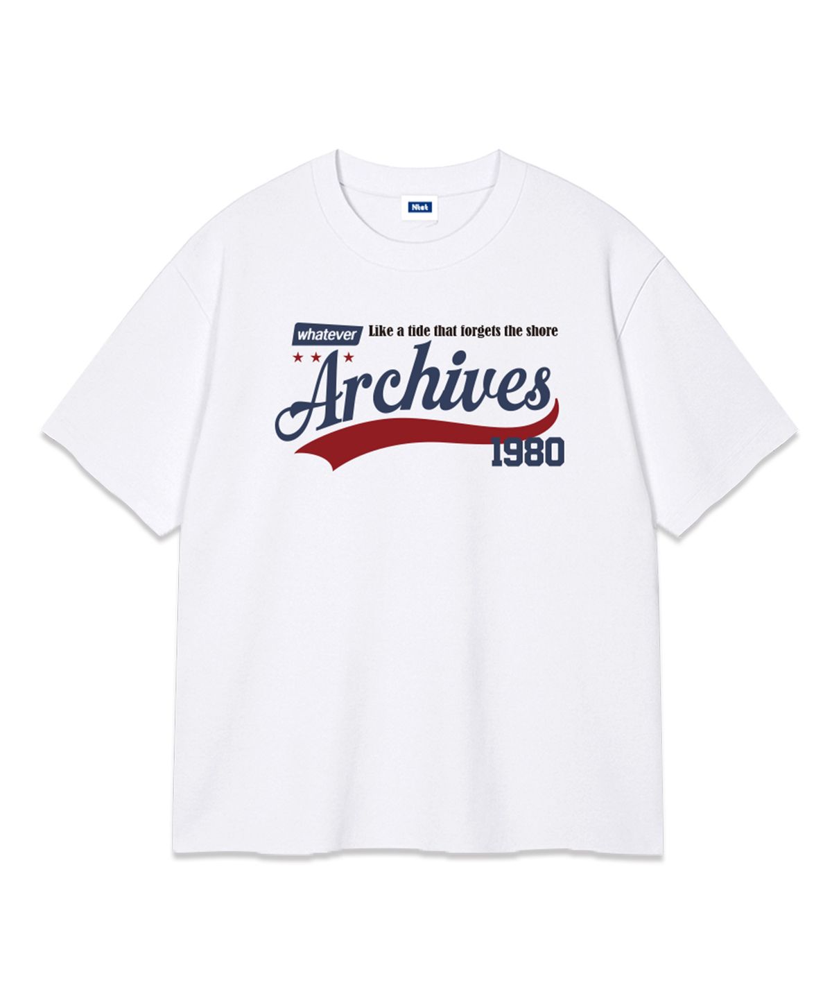 엔티이티(NTET) whatever archives over fit t-shirt (3color)