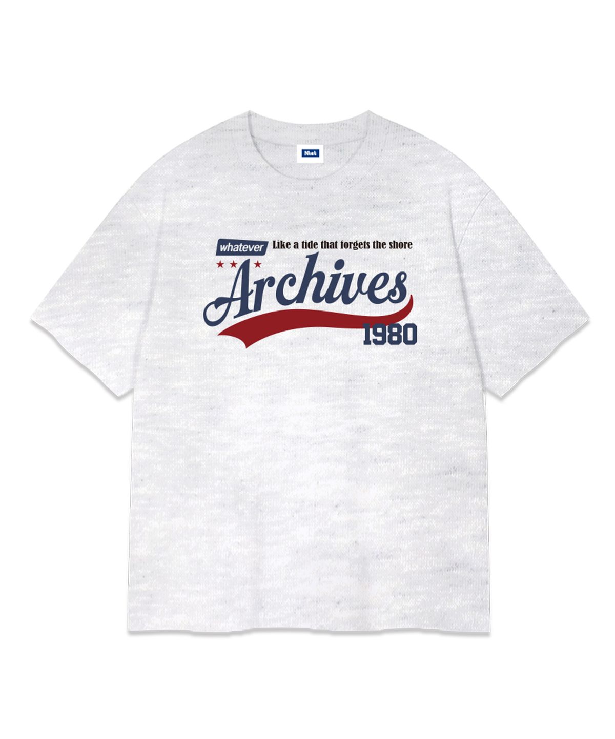 엔티이티(NTET) whatever archives over fit t-shirt (3color)