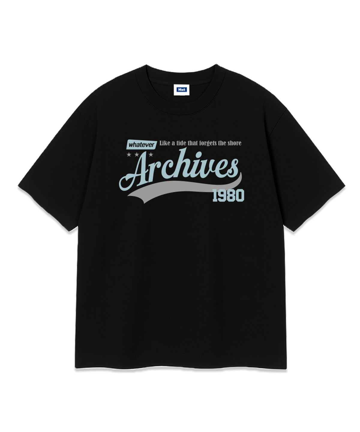 엔티이티(NTET) whatever archives over fit t-shirt (3color)