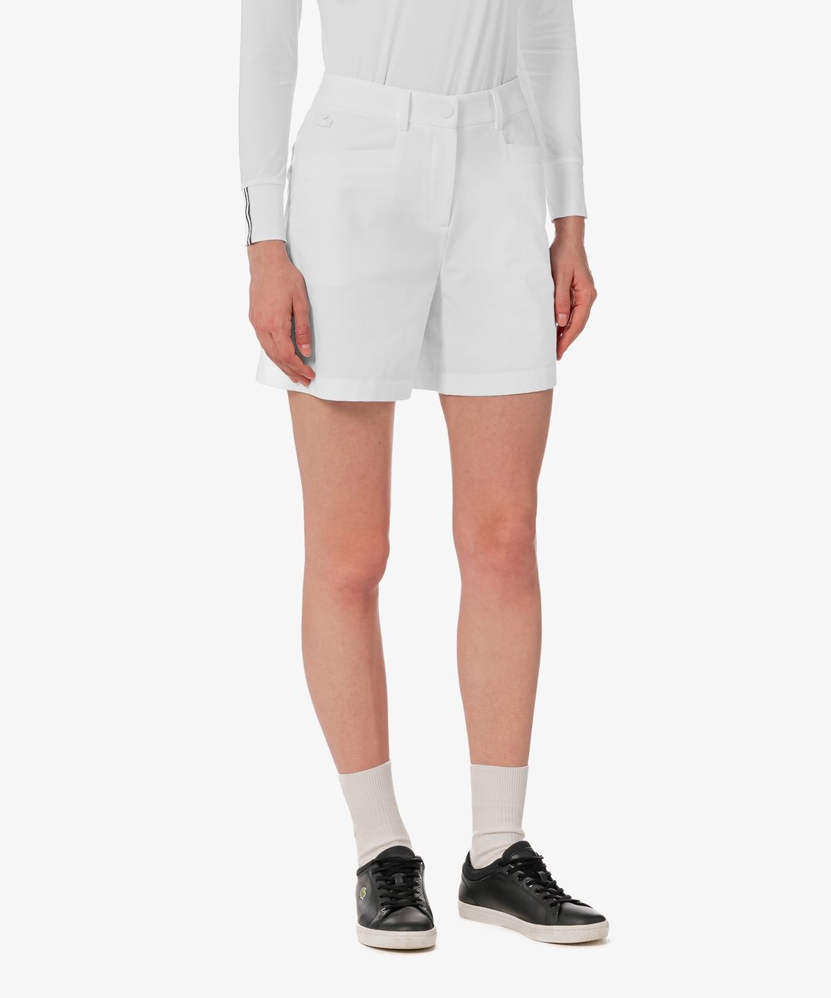 라코스테(LACOSTE) 여성 베이직 버뮤다 팬츠 FF993E-56G 001
